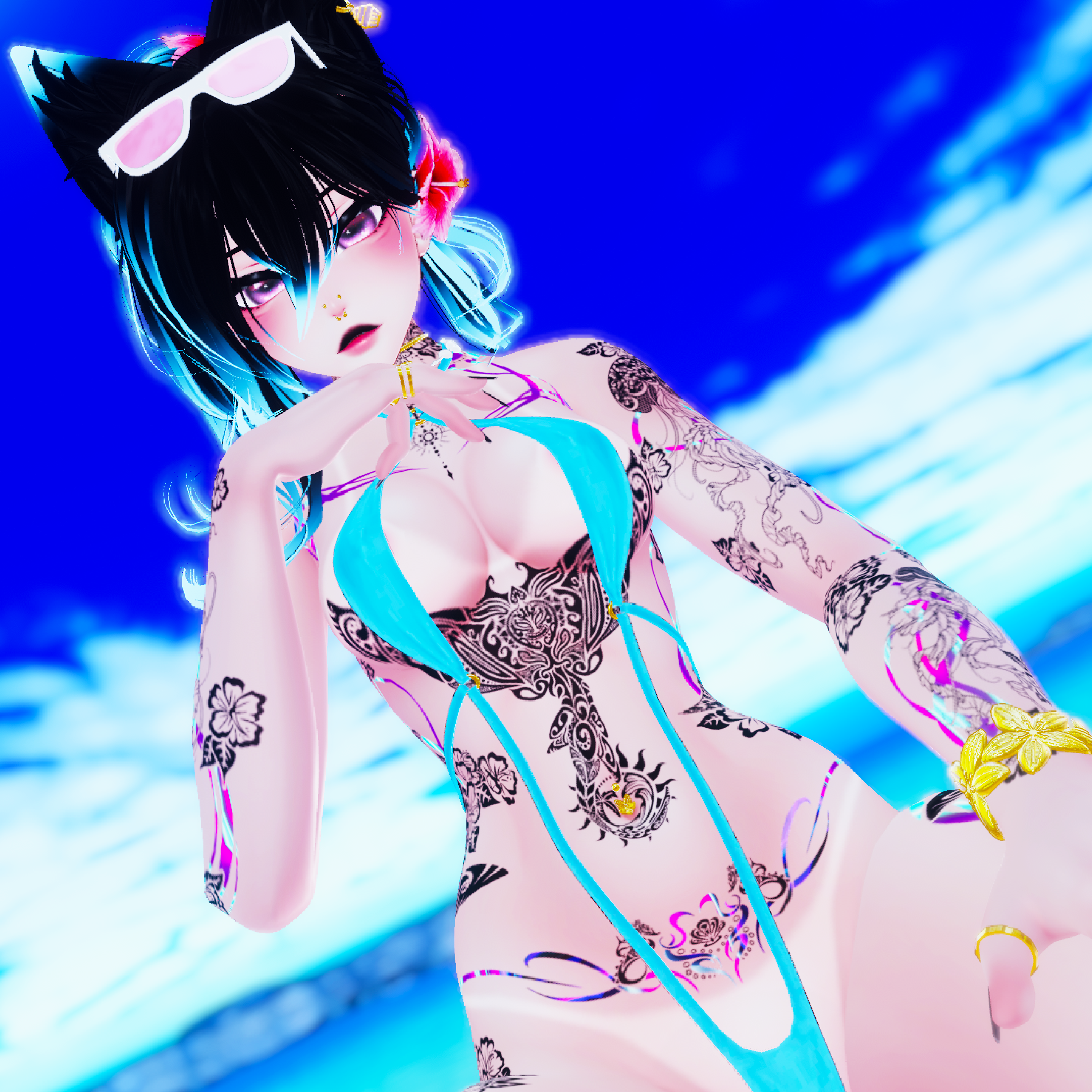 Riptide Tattoo for VRBase Egirl