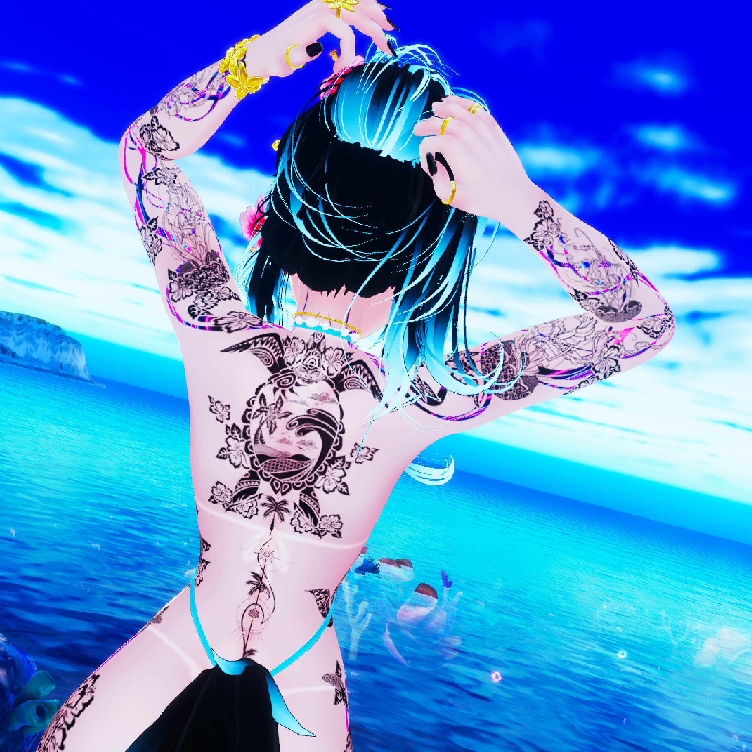 Riptide Tattoo for VRBase Egirl