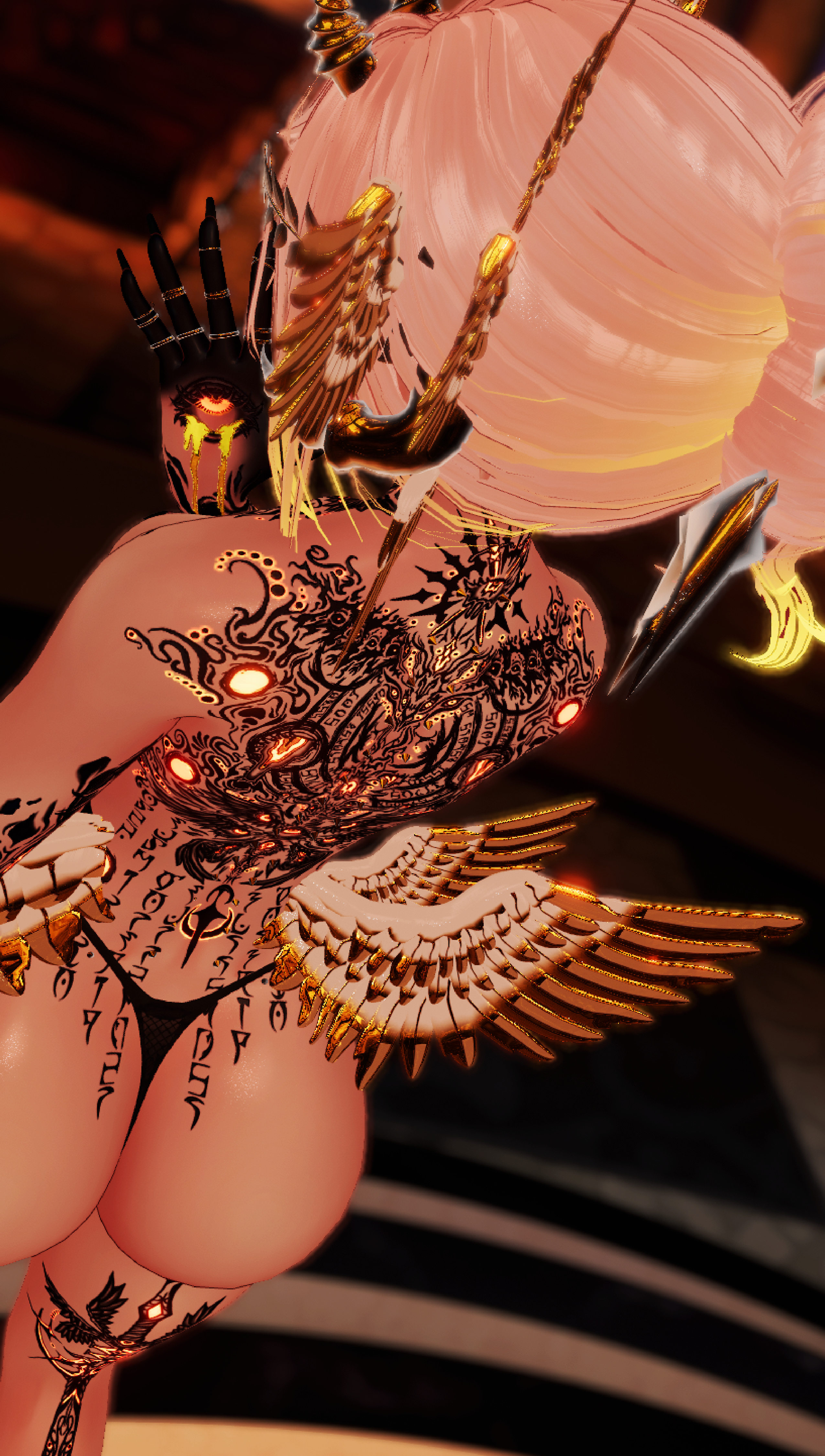 Worship Me Tattoo for VRBase Egirl