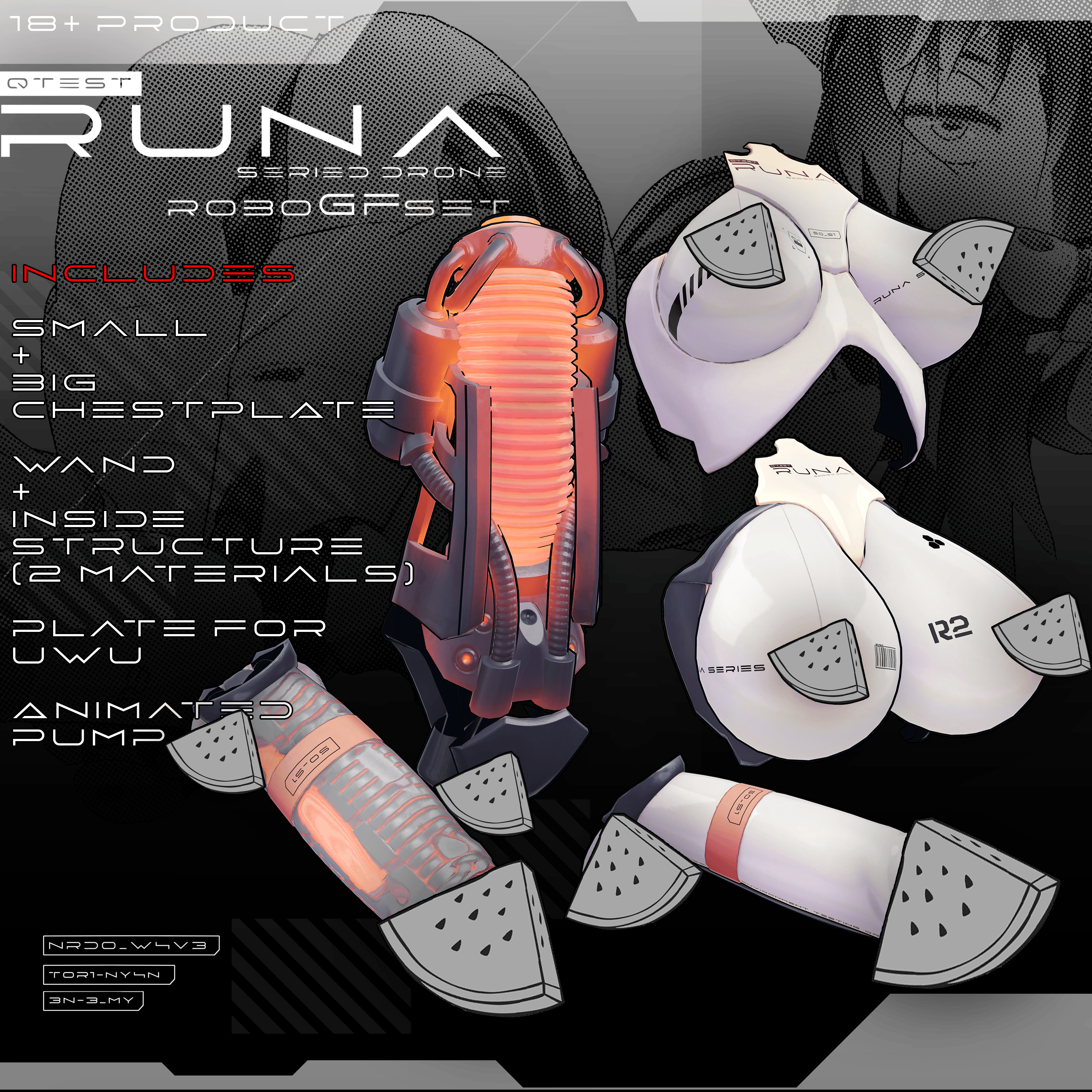 ♡runa さま専用♡ Torinyan][VRC] Runa Robot GF by Torinyan - Jinxxy