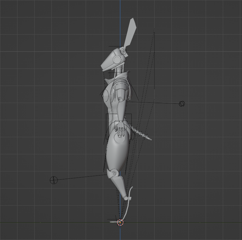 F1L-00 a.k.a Filo ( Robot model for VRChat/animation)