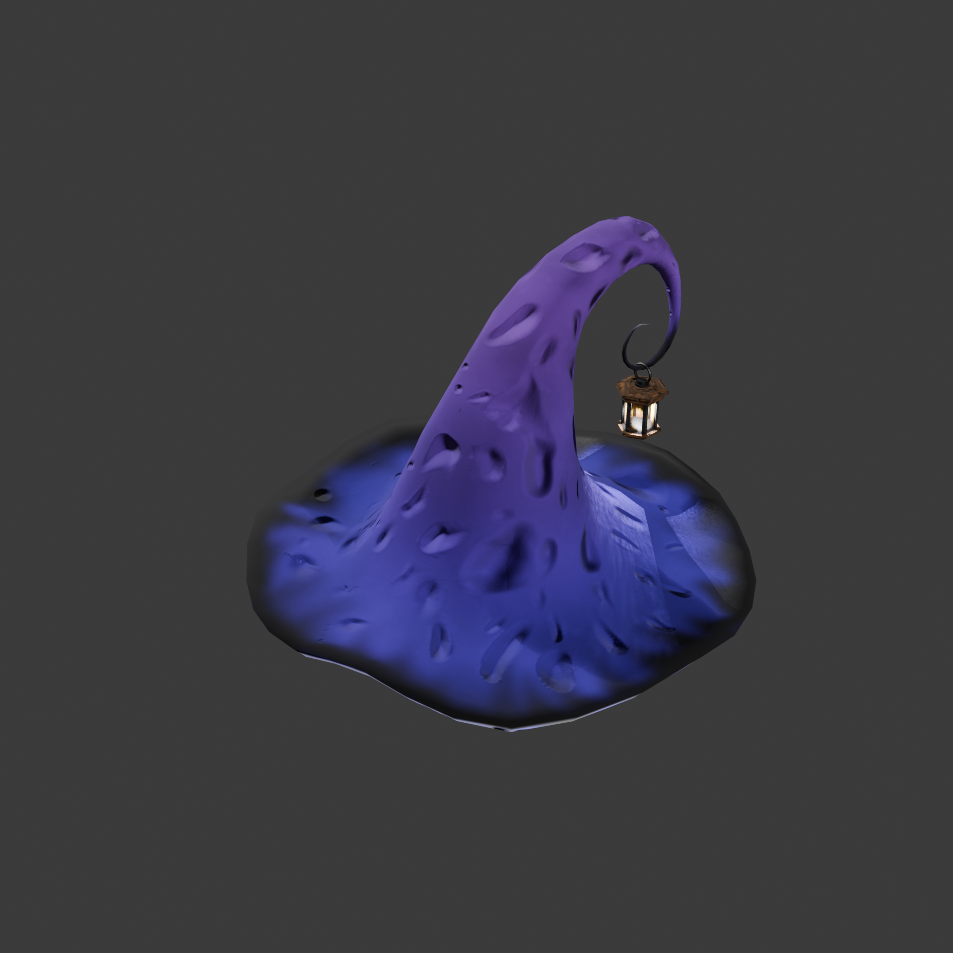 Mushroom Lantern hat