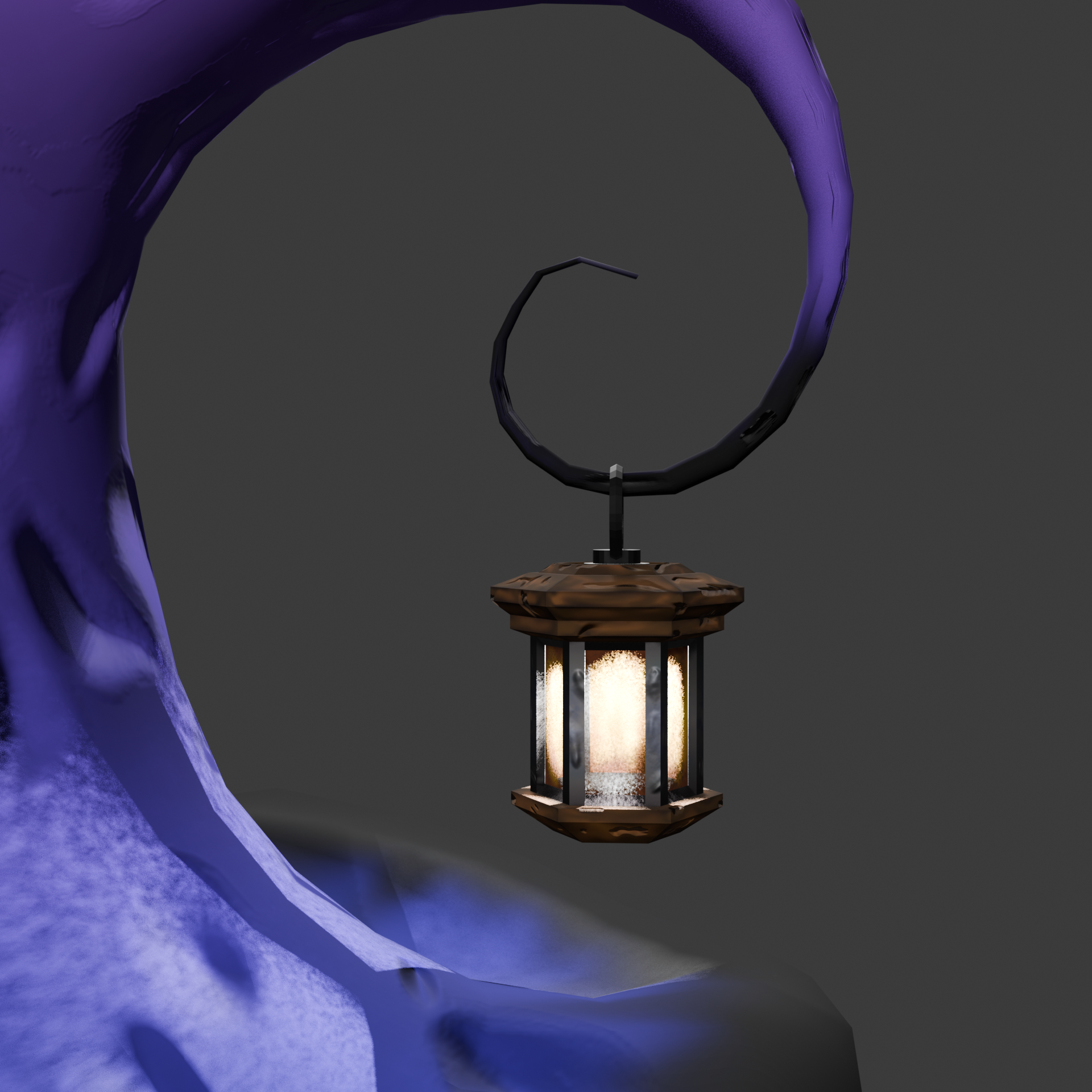 Mushroom Lantern hat