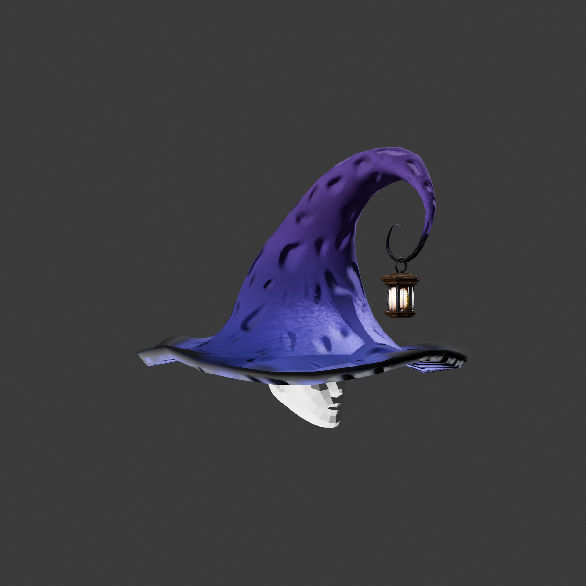 Mushroom Lantern hat