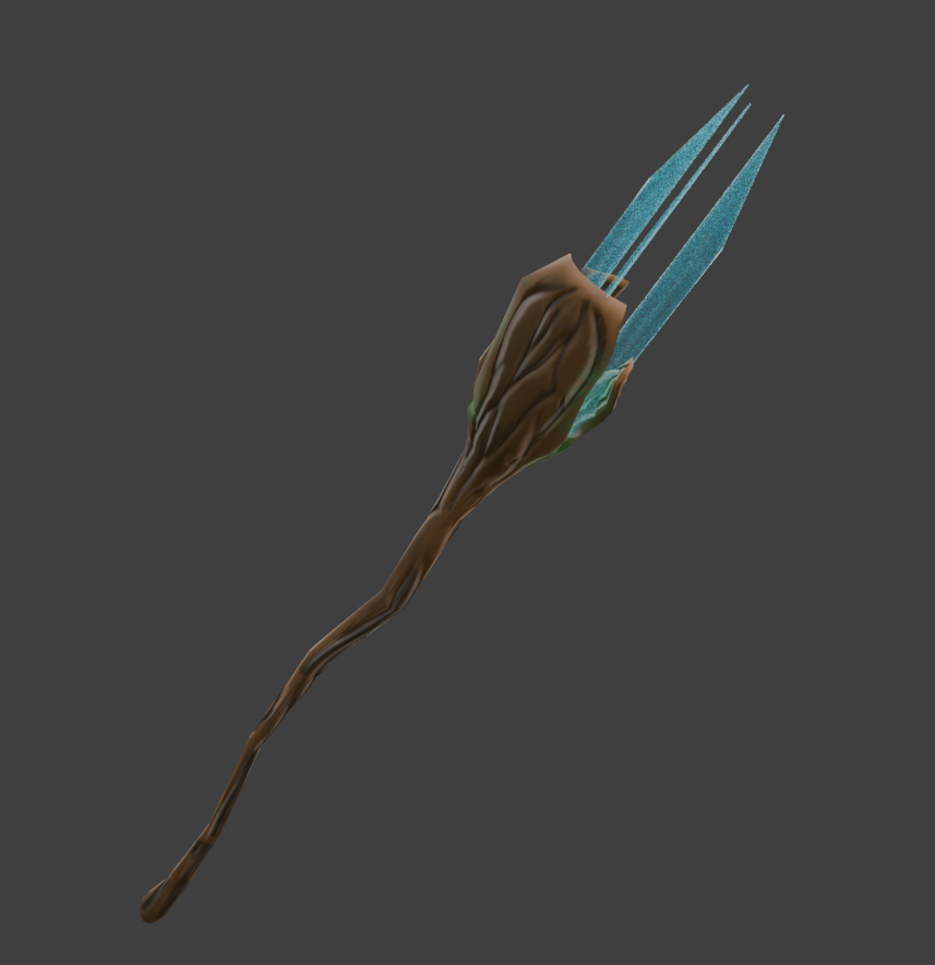 Glowing Mushroom Staff