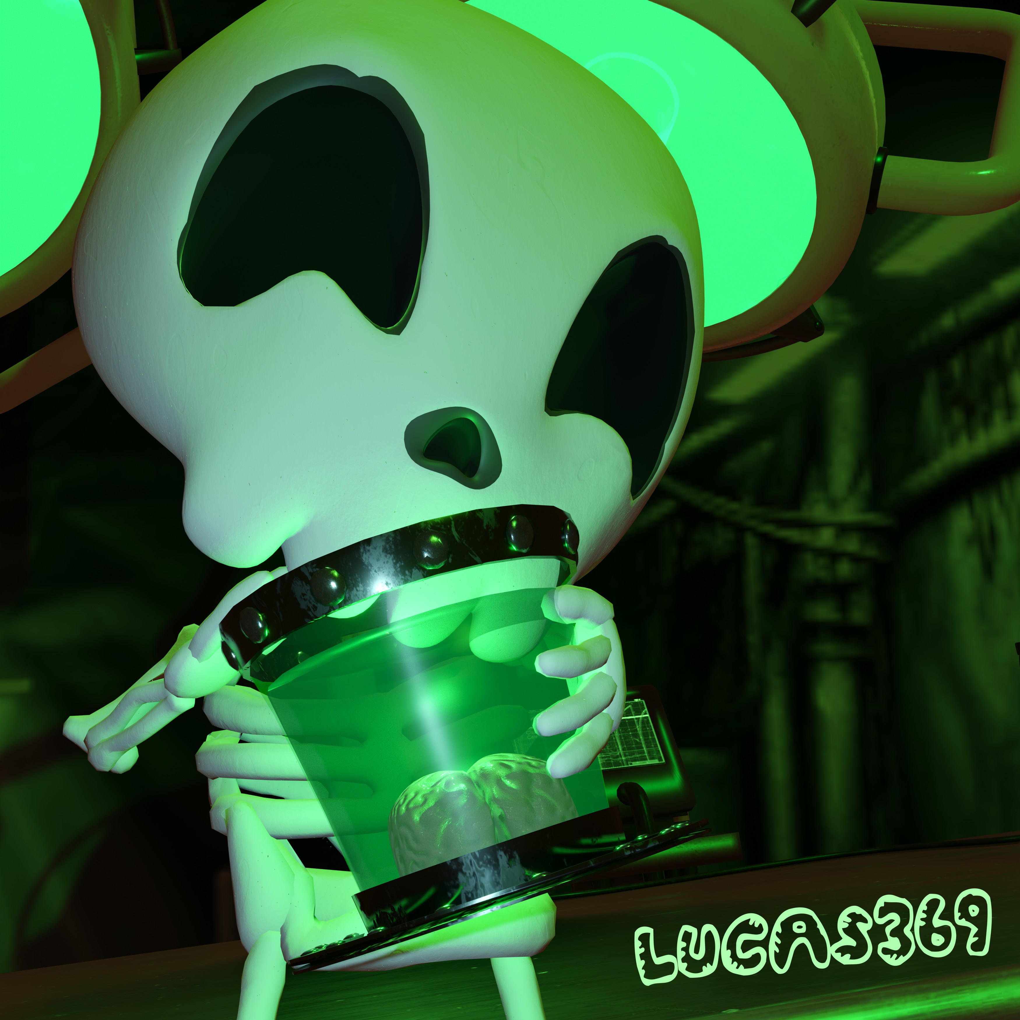 Mad Genius Hat  (Halloween Asset)  