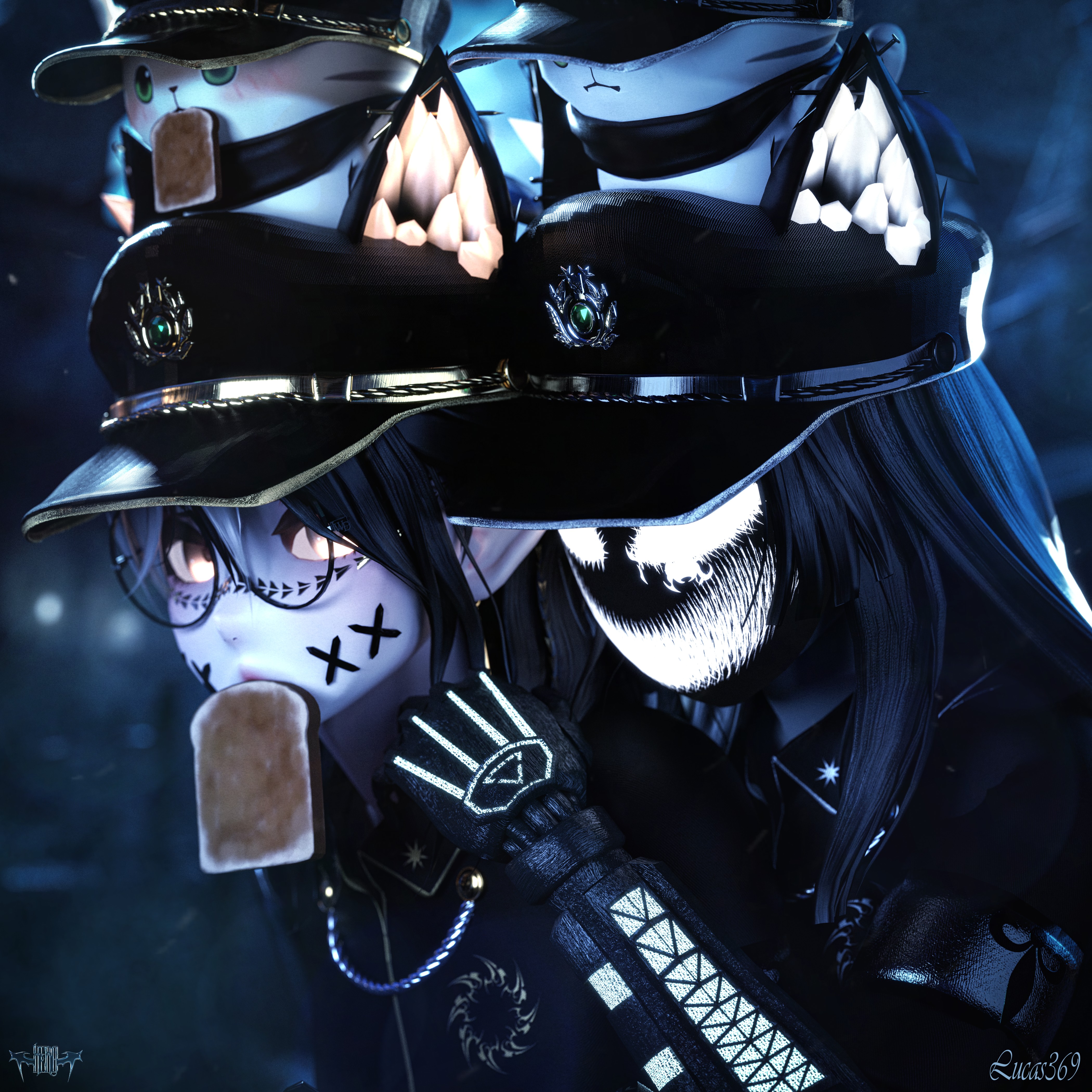 Seph-Anime Style Cadet『Cute Chibi-Halloween Edition 』 (Personal License only)