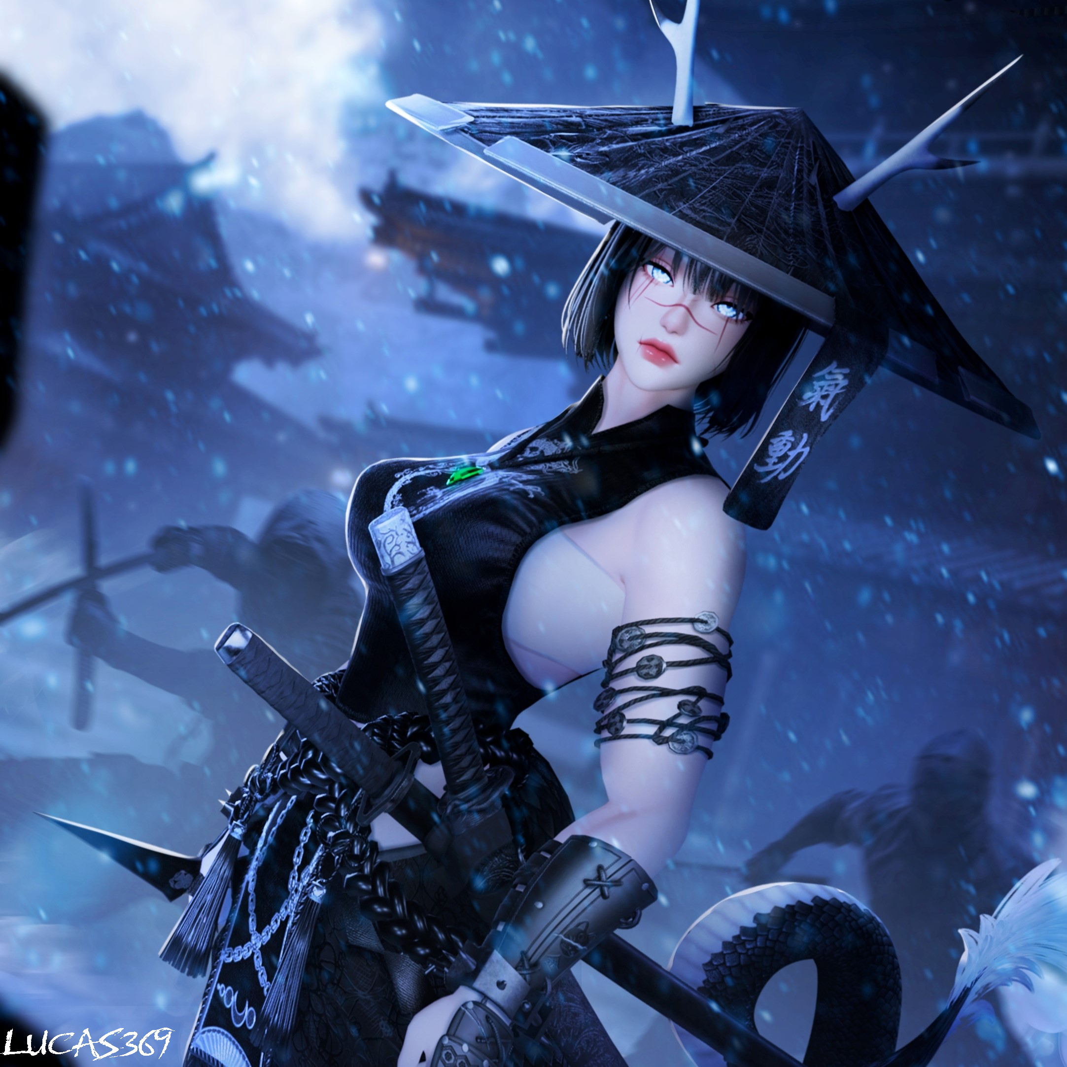 Shiori (PC+FT): Legacy of Scales and Steel (Dragon Samurai)
