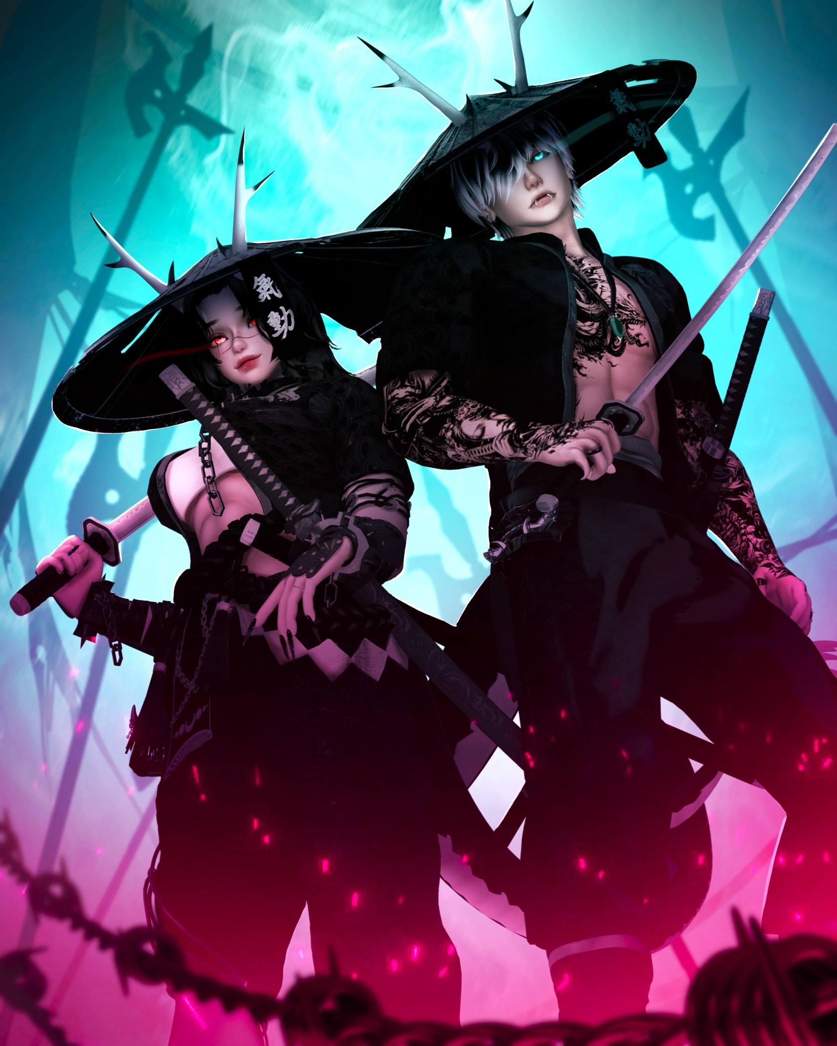 Kenji (PC+FT): Heir of Ash and Fire (Dragon Samurai)