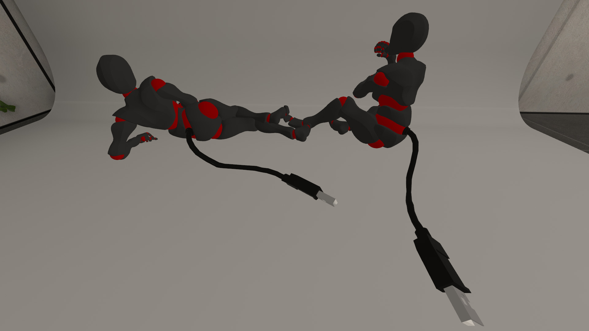 USB cord tail : vrc pc + quest