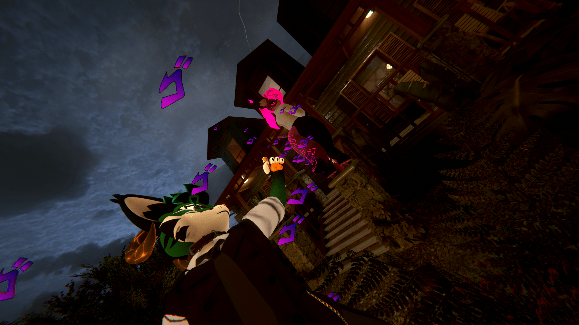 Jojo Intimidation Particles
