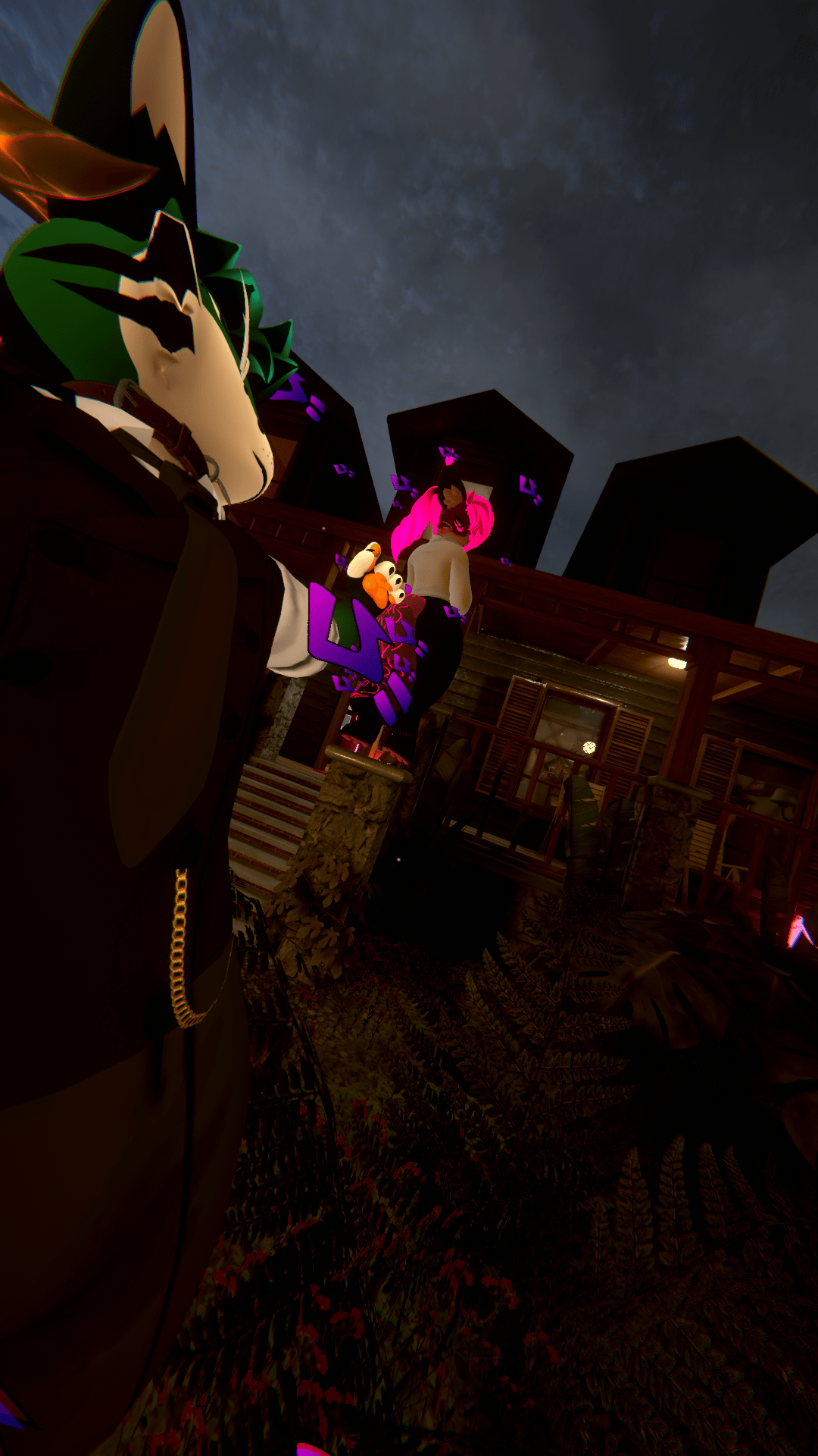 Jojo Intimidation Particles