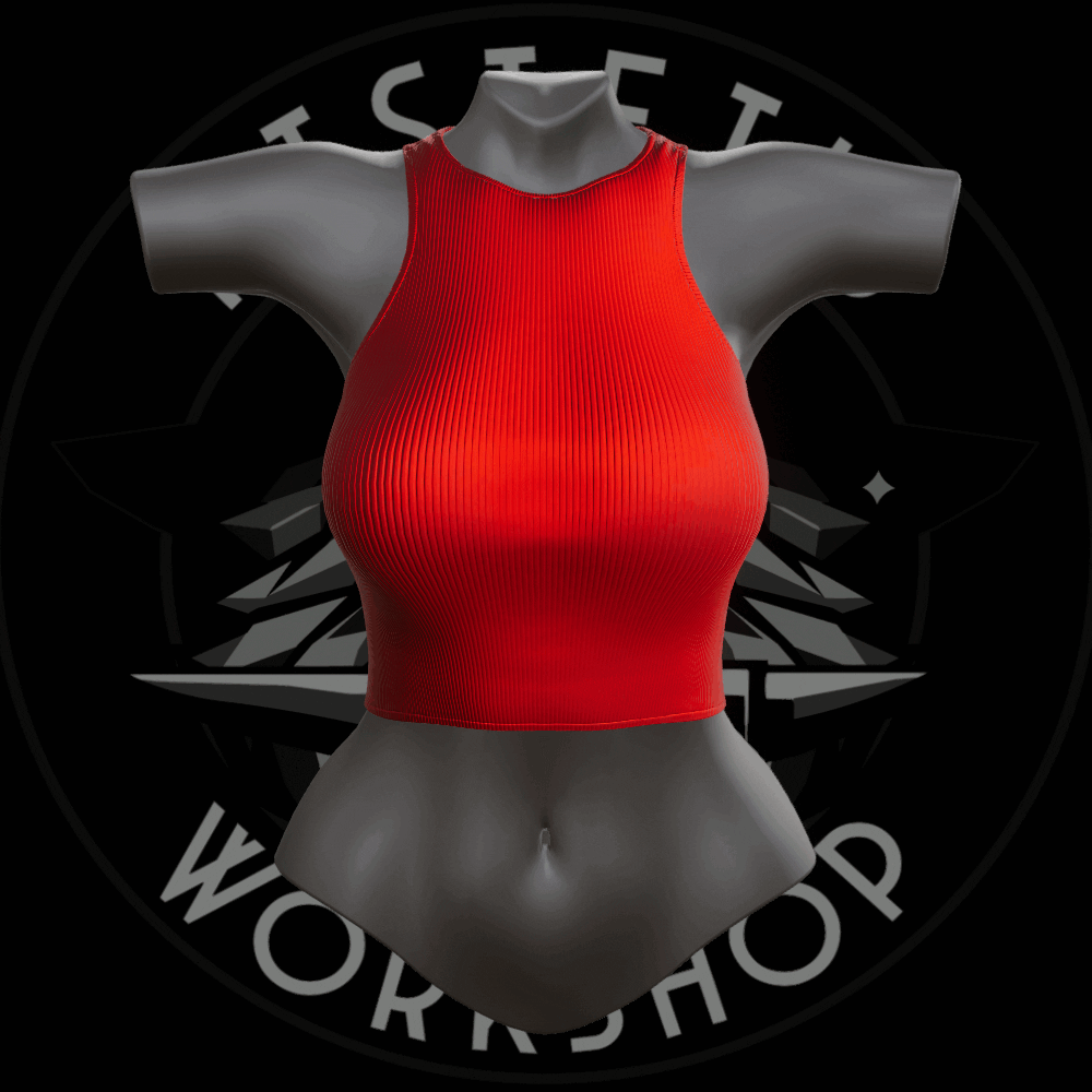 Croptop Tight Sleeveless