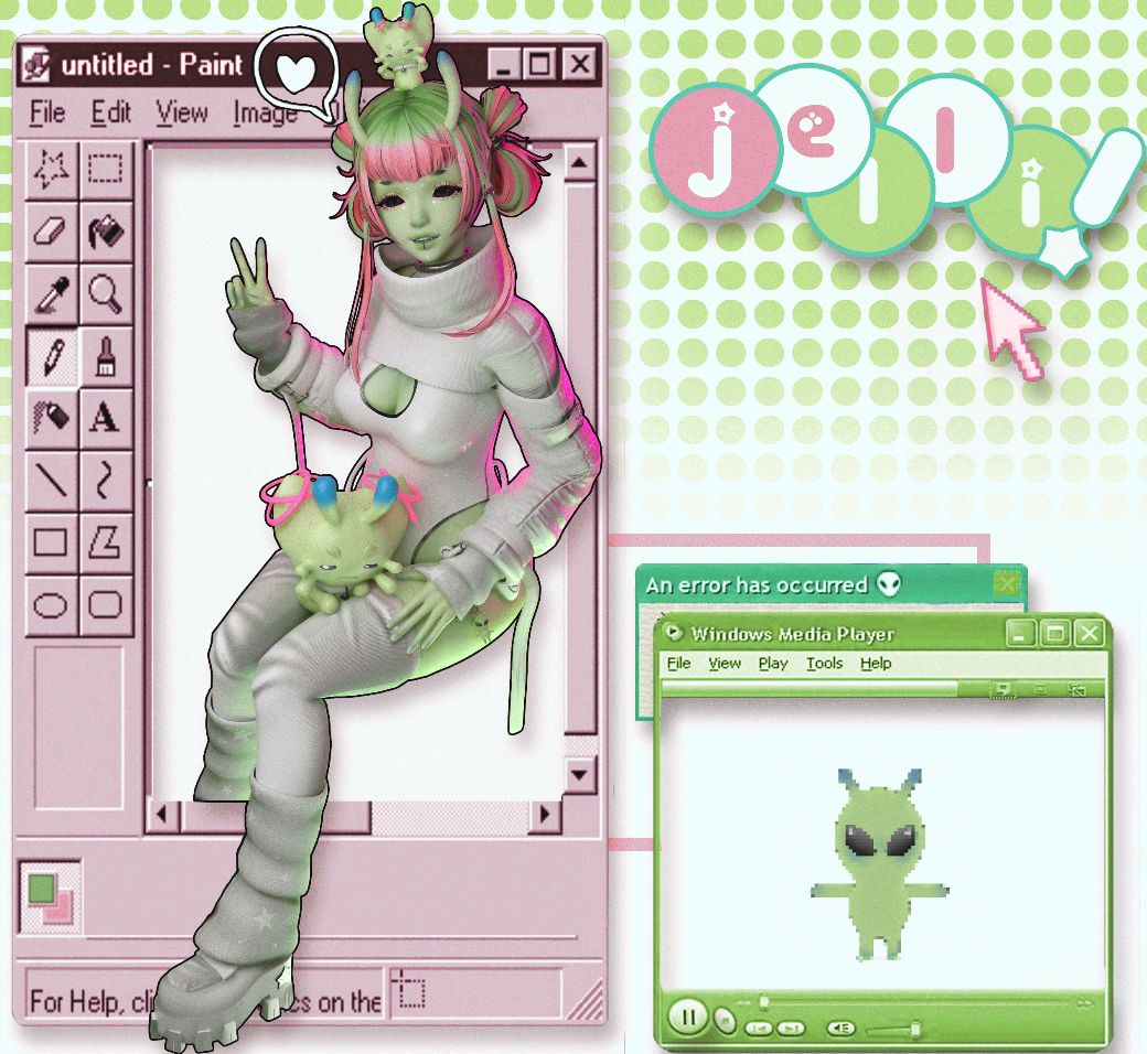  ☆ JELLI | PC,QUEST,OPTI | AVATAR 3.0 | ꩜ .ᐟ 