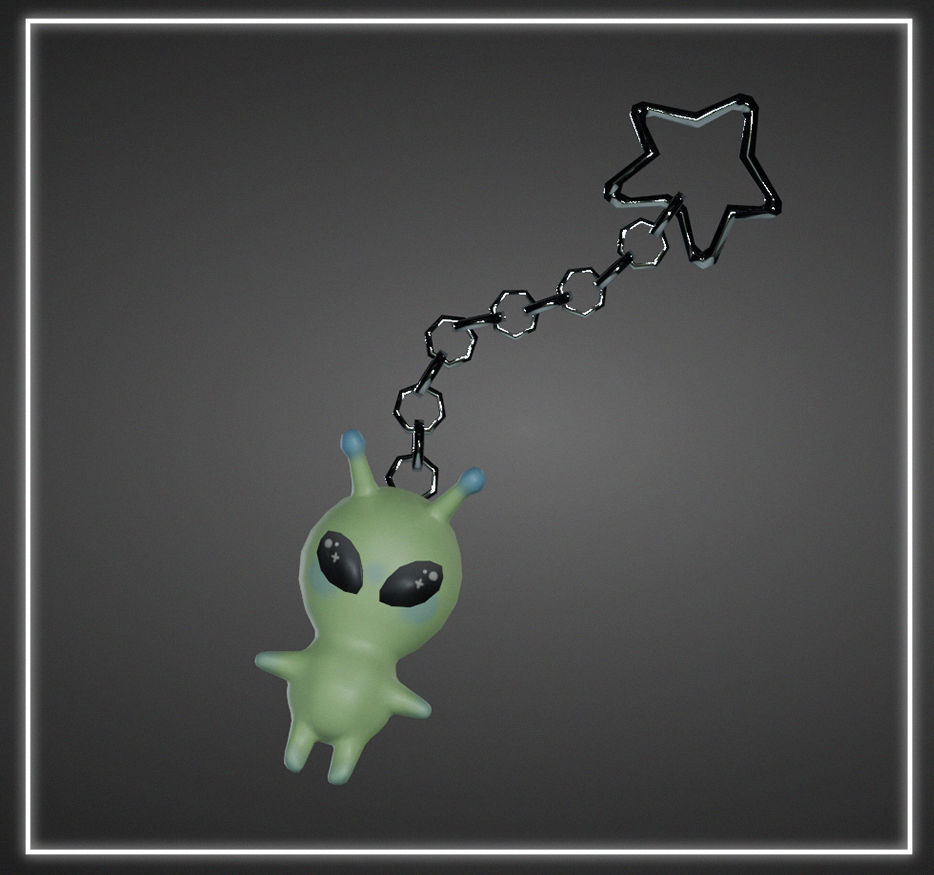 : GLORBY KEYCHAIN :