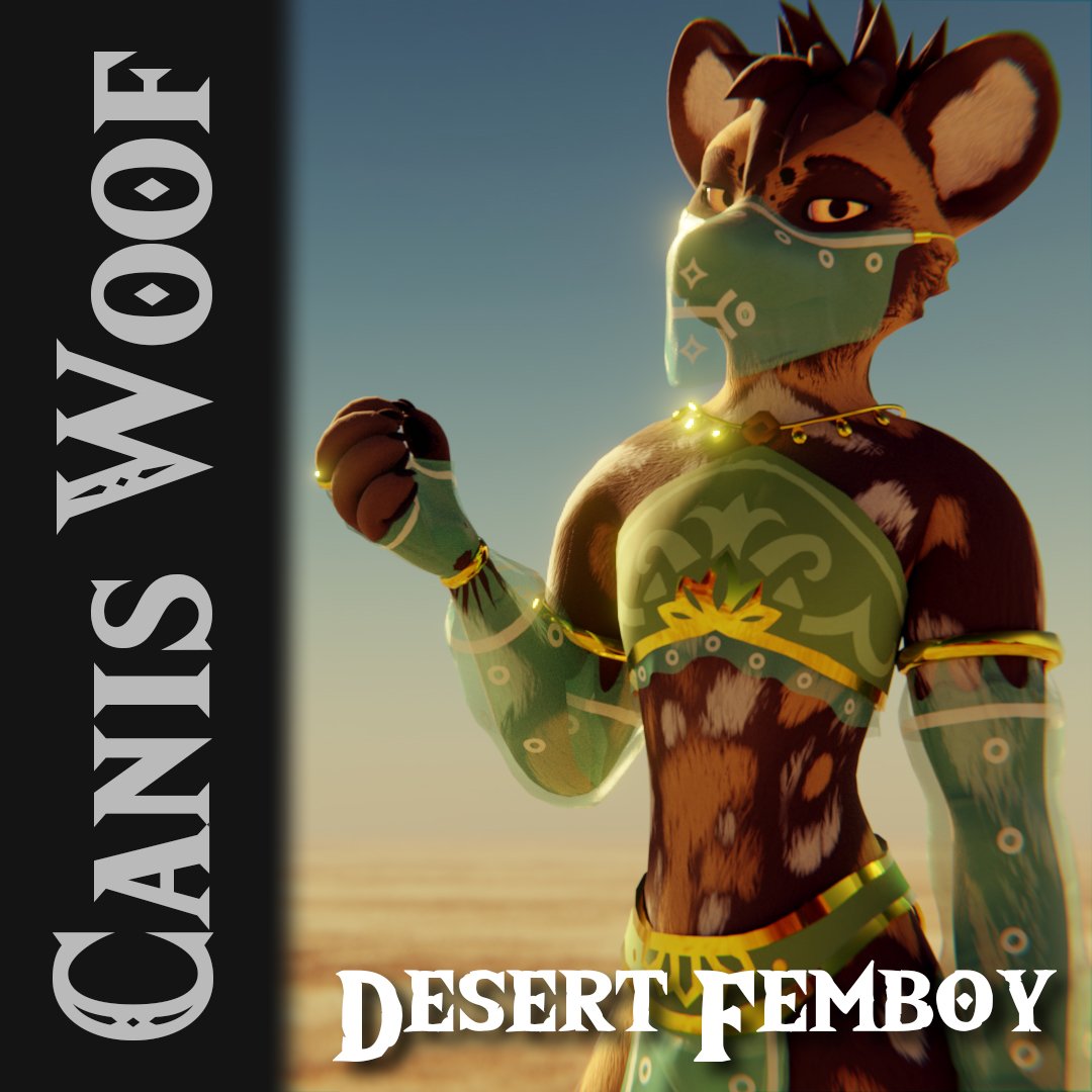 Desert Femboy Outfit for the Canis Woof