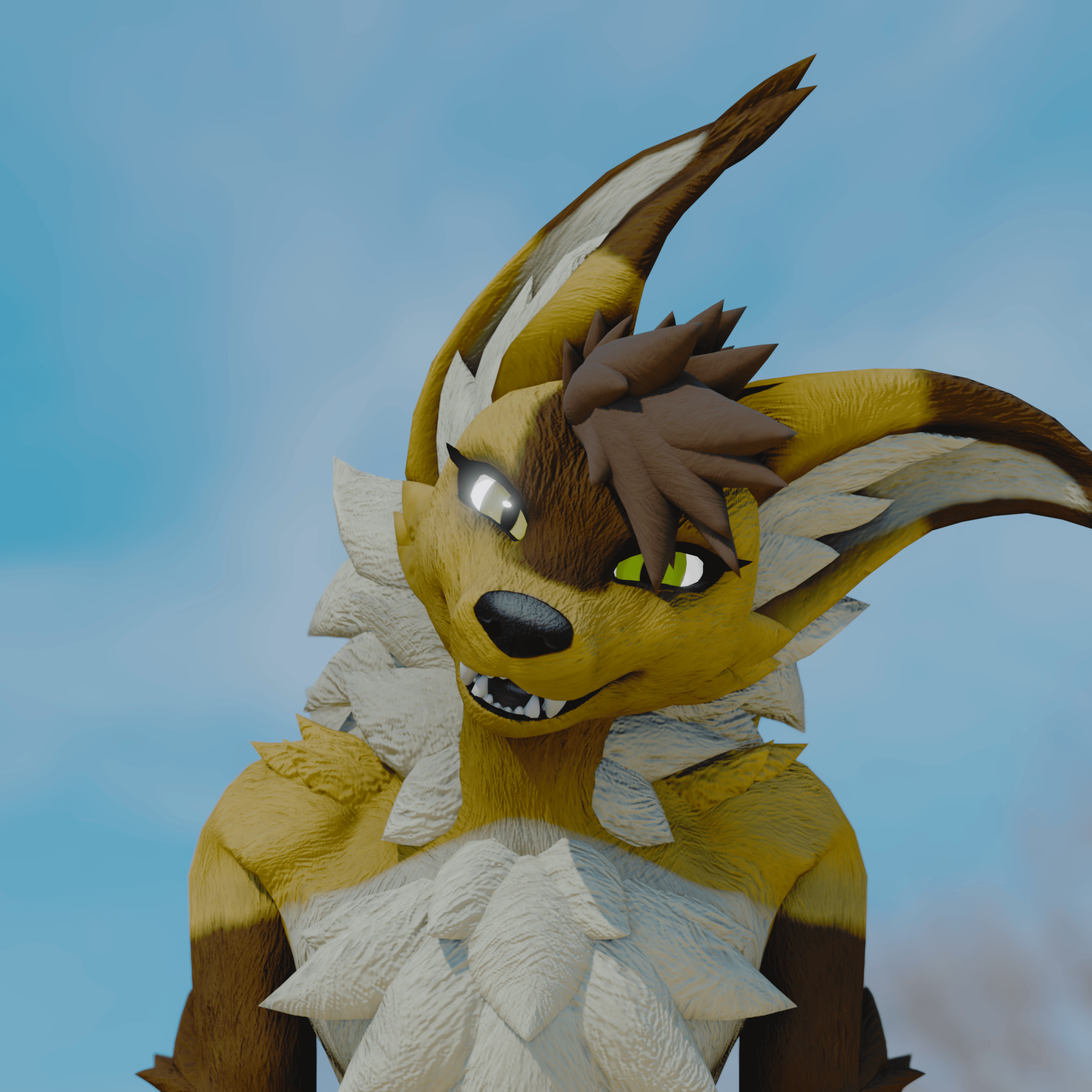 Fox Squirrel Texture for the Vulper