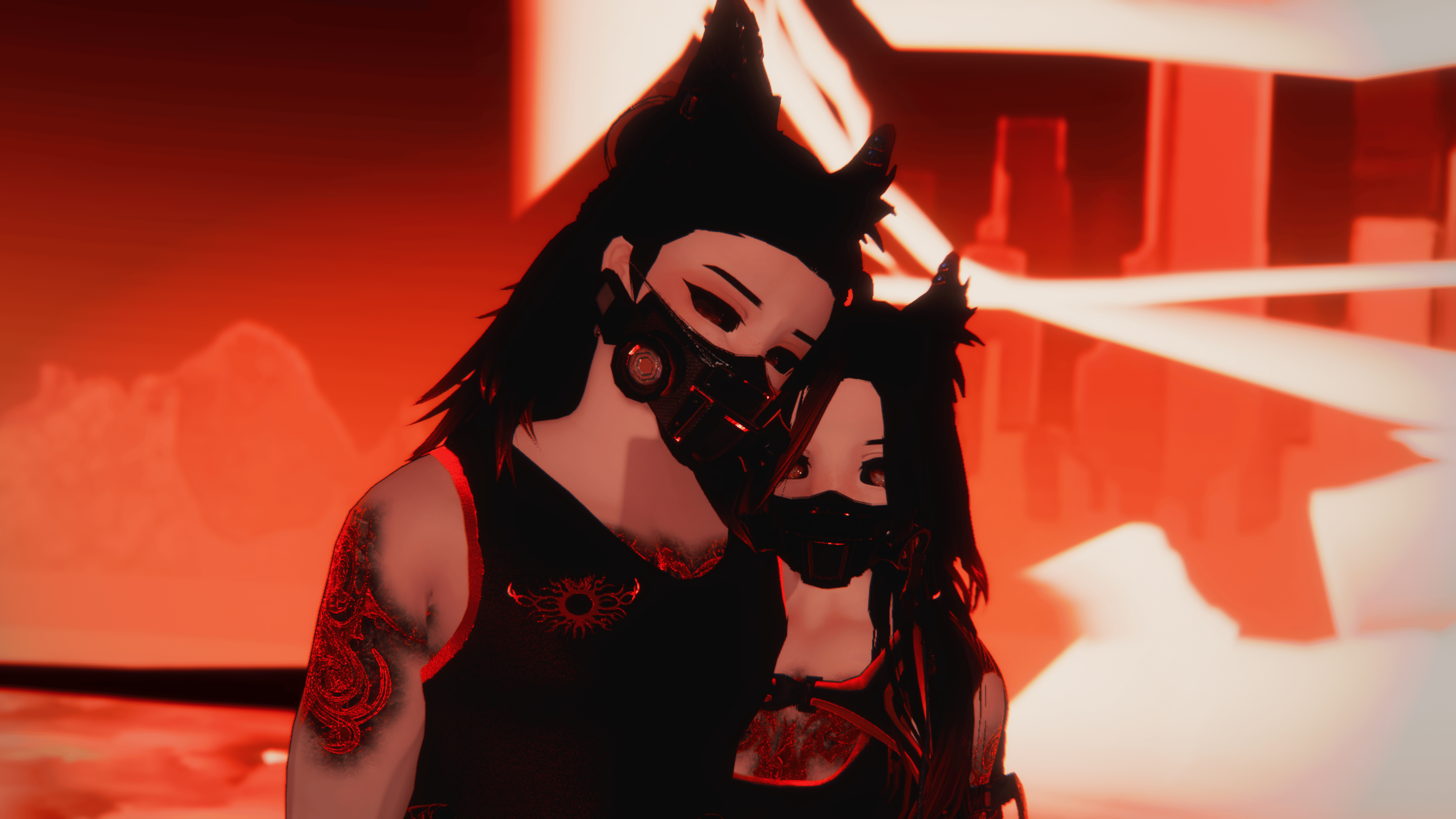 Pyromancer Couple - Hikaru x Homura (VCC/SPS/FT/Quest/Green Ver.) Unity 2022