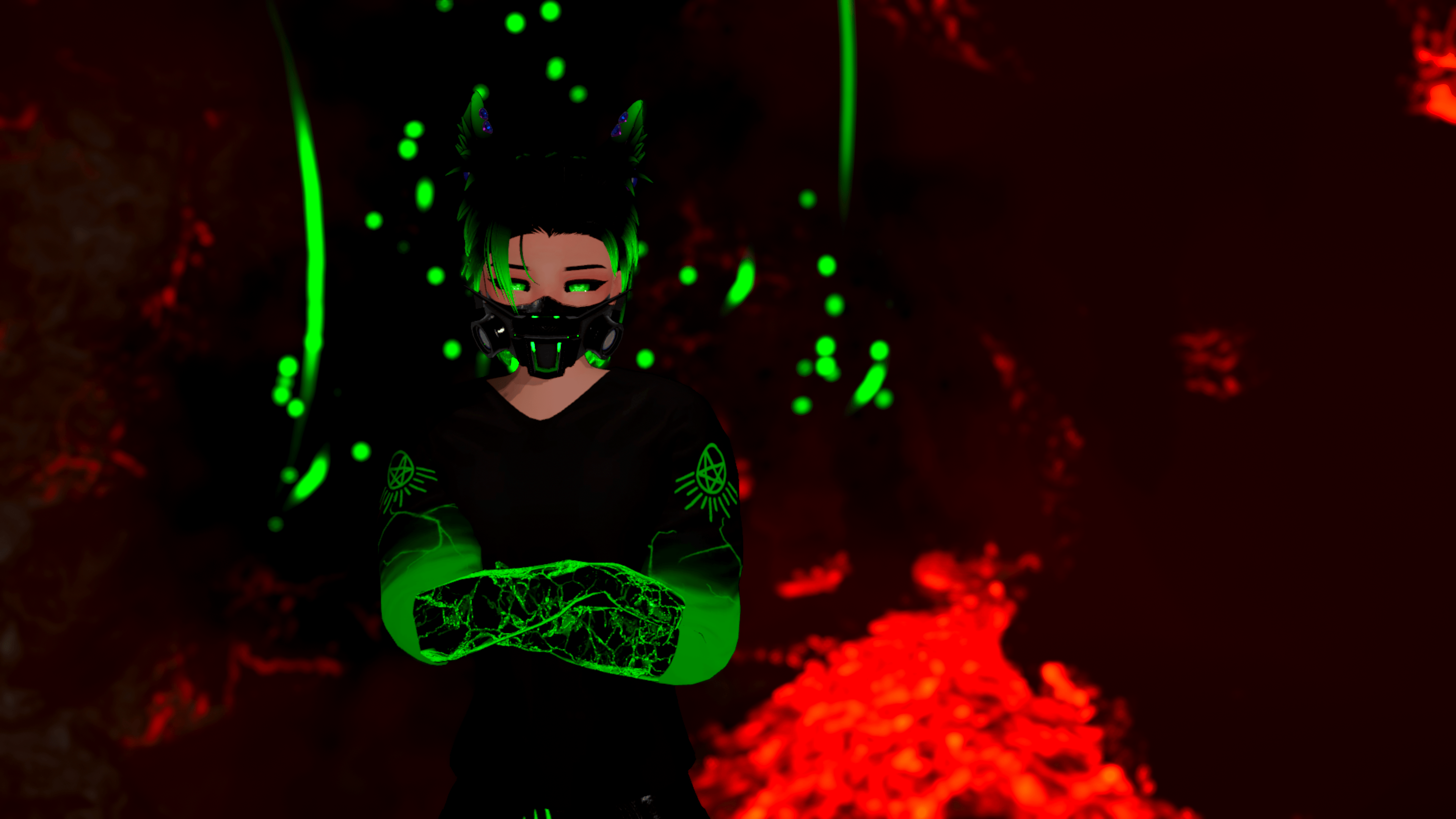 Pyromancer Couple - Hikaru x Homura (VCC/SPS/FT/Quest/Green Ver.) Unity 2022
