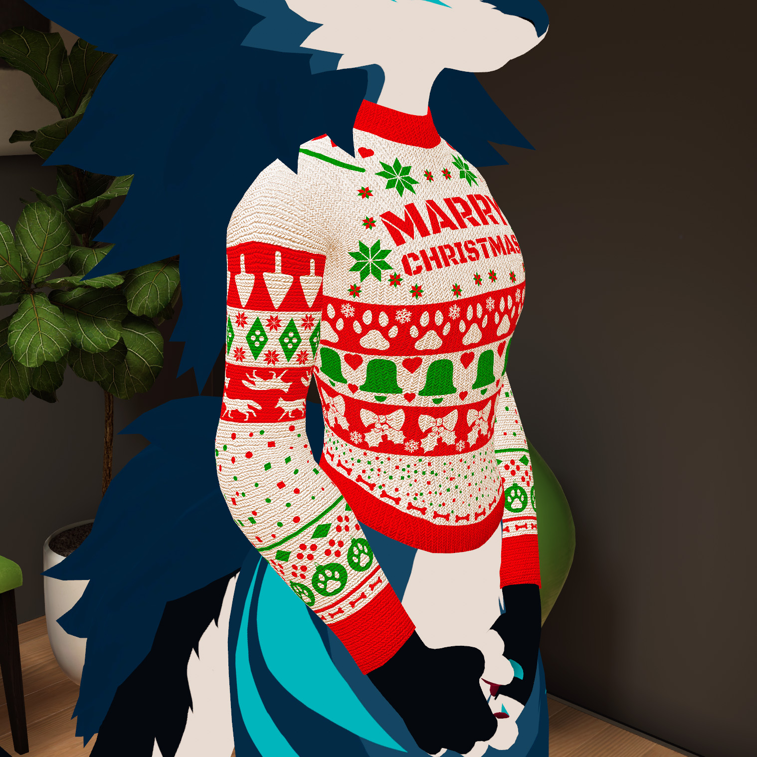 Christmas sweater for Novabeast