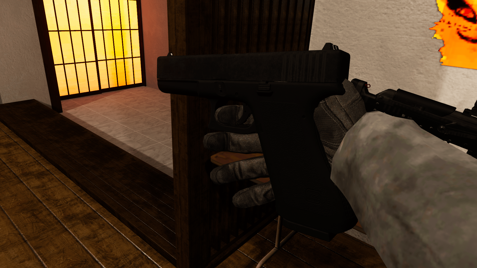 Glock-gen2| PhysBones / Gesture Controlled / Jaming system