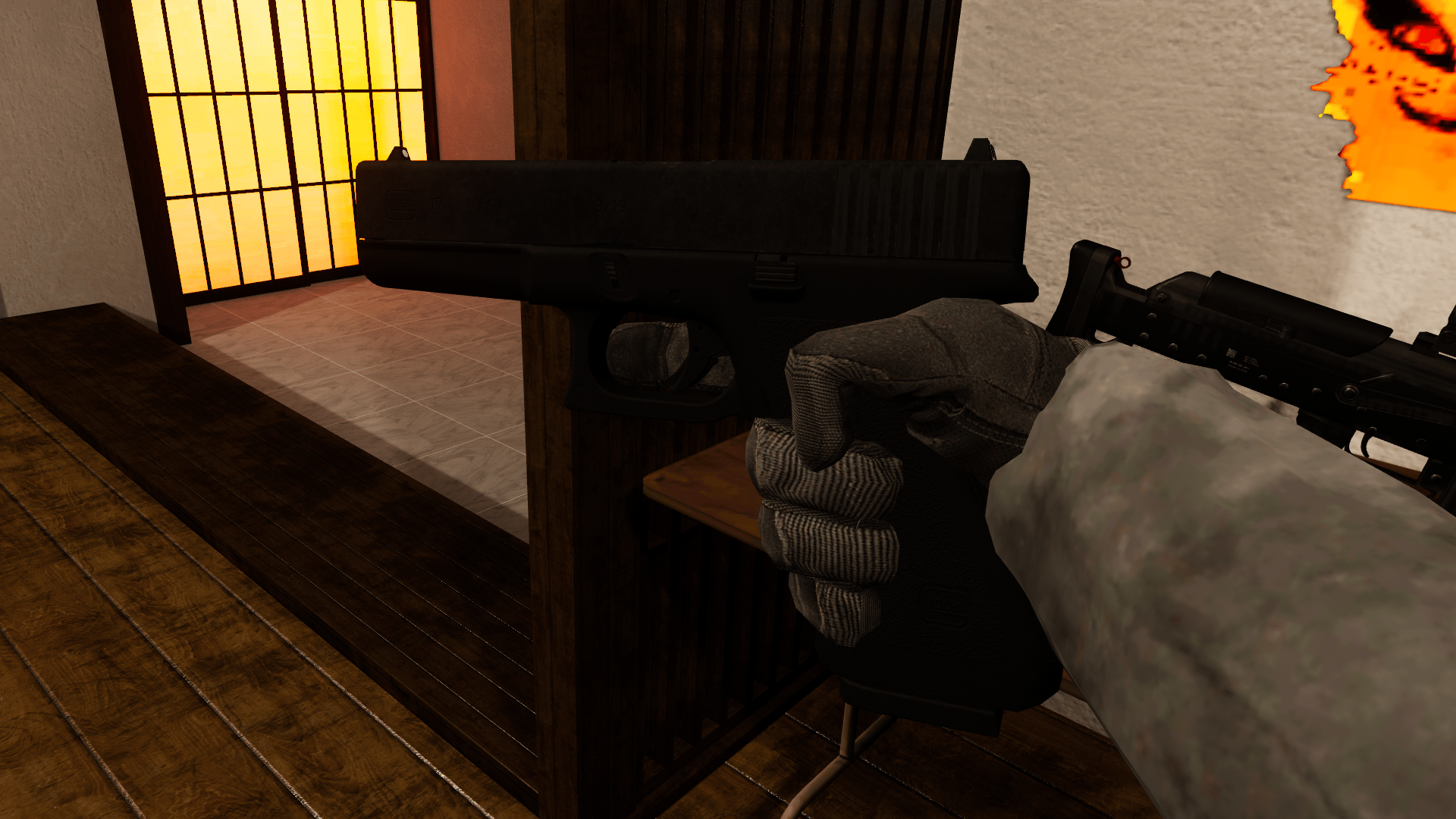 Glock-gen2| PhysBones / Gesture Controlled / Jaming system