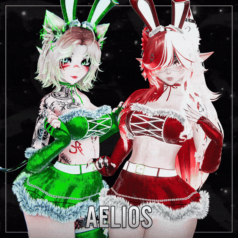 🎅🐇Santa Bunny Outfit DLC [Ersa, Yuno, Zae, Seer, Saylie, Fiya, Elle, Emmigosa, GodWhisper, Hush, Nyx, Sane, Vexra]