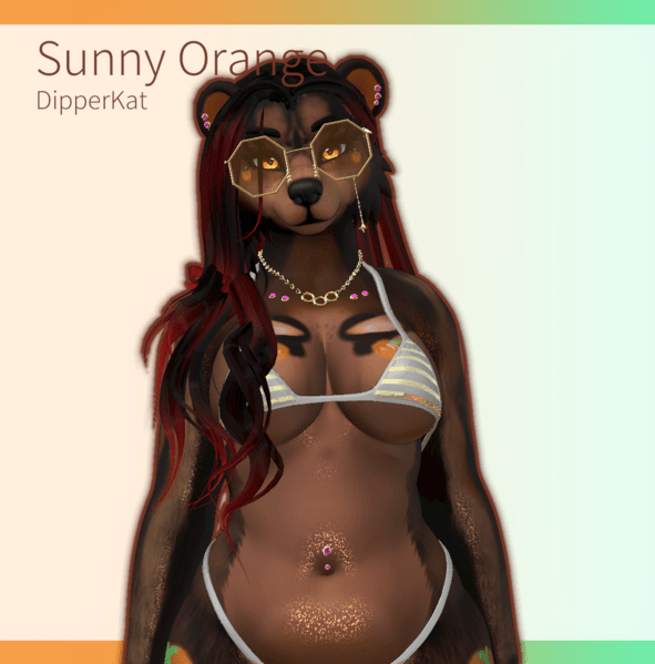 Sunny Orange Honey Retexture