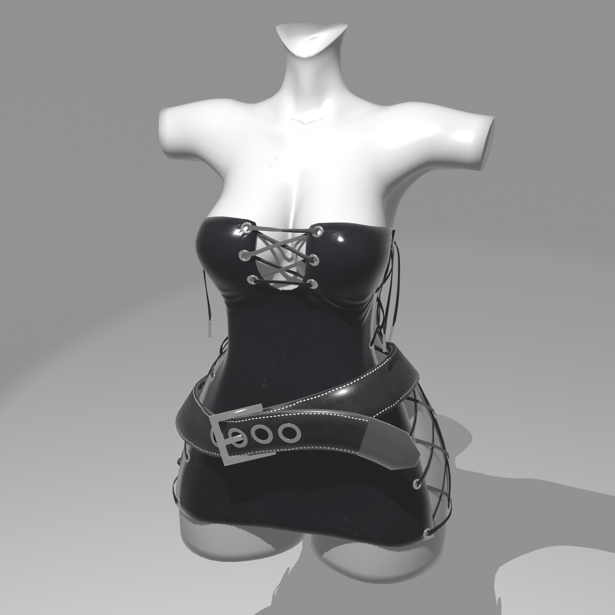 Goth Tube Dress | E-girl Vrbase