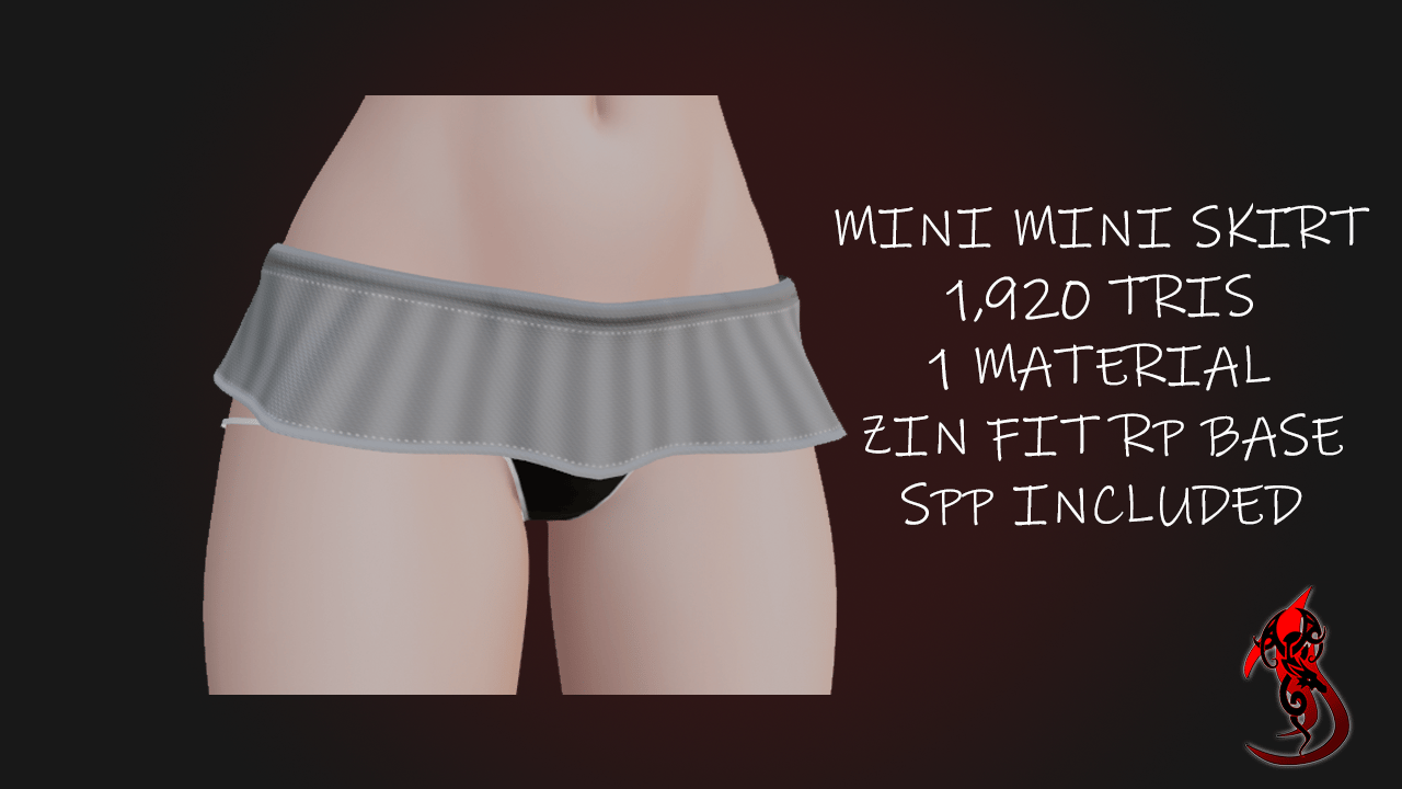 Mini Mini Skirt | Zin FIt RP