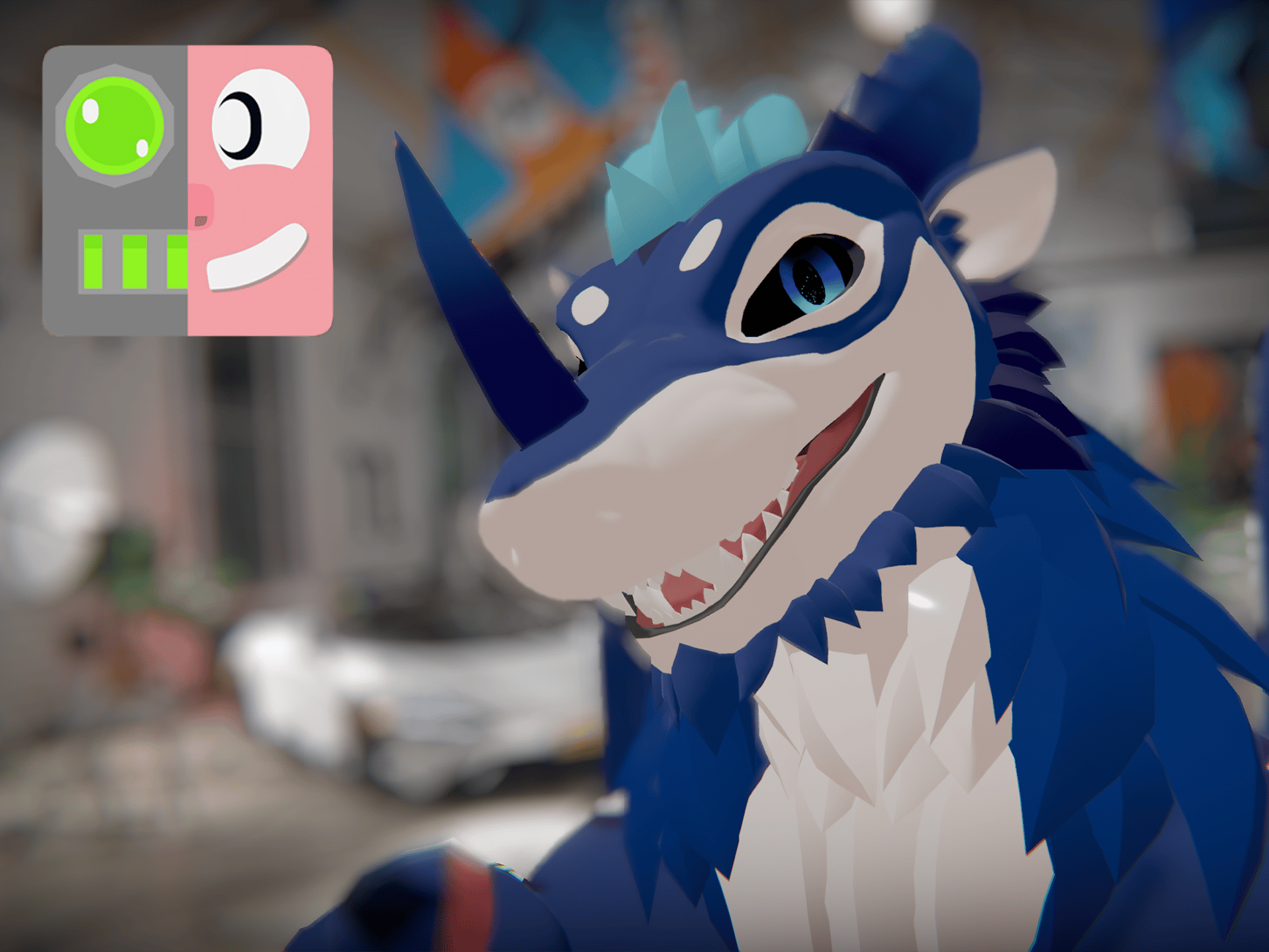 VRChat Face Tracking | ZDragon by Zephyxus