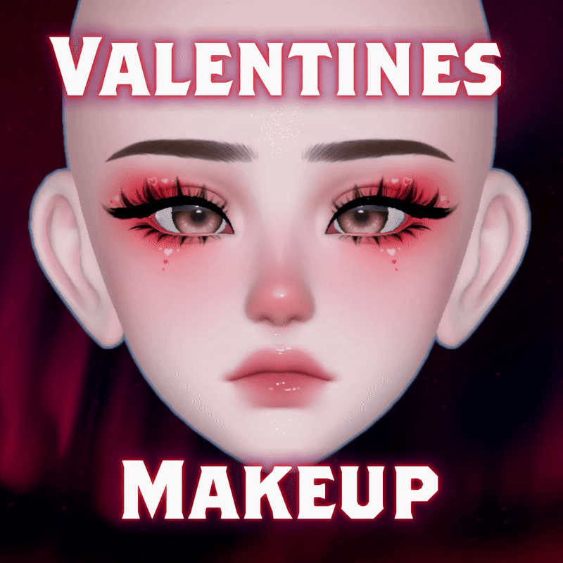 「 Valentines Makeup 」Amelia Head Textures