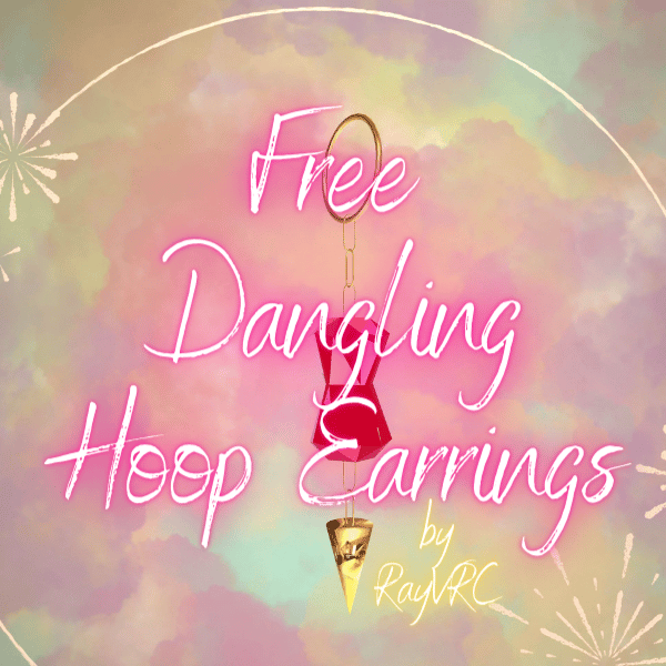 Free Dangling Hoop Earrings