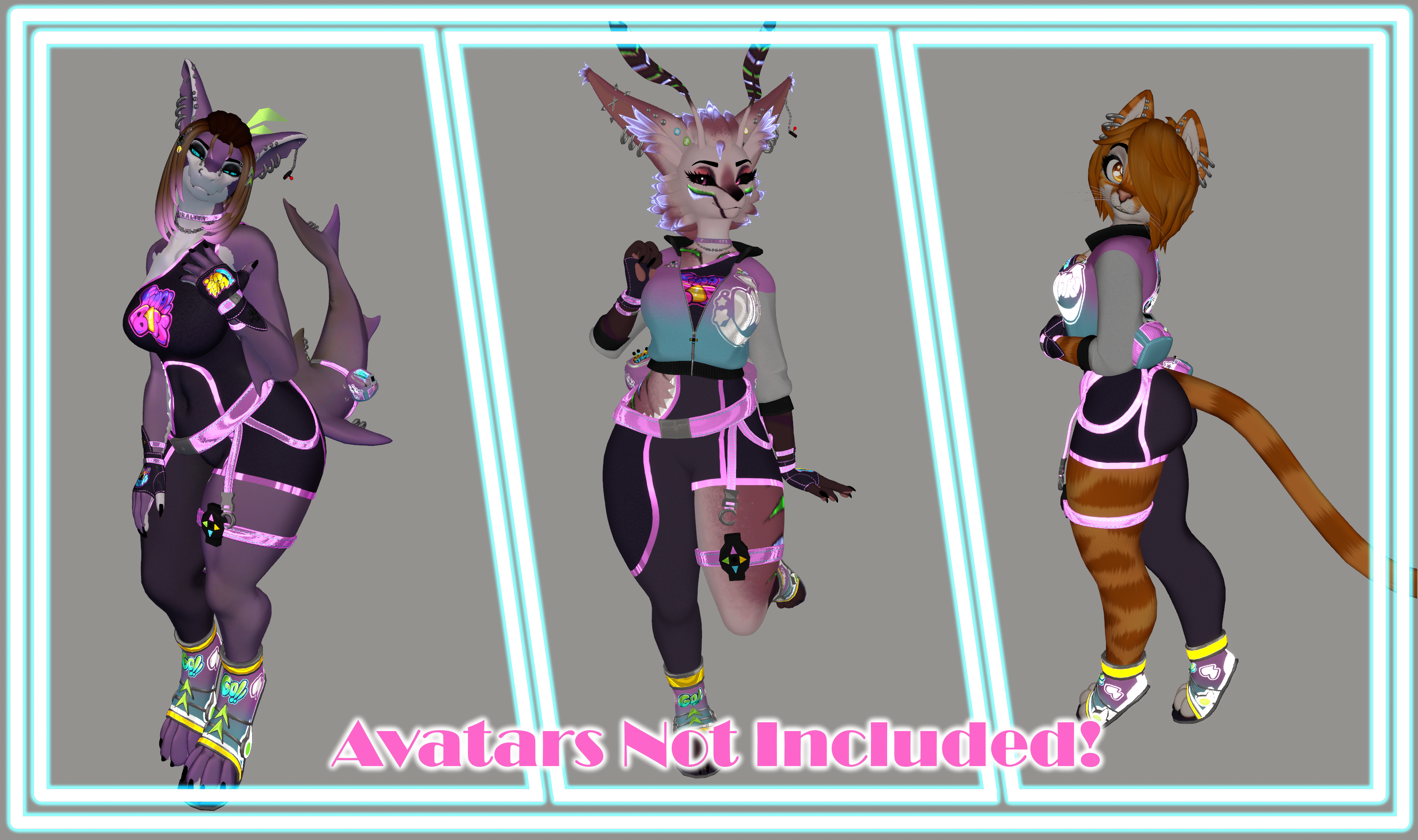 Female Ultra Streetwear (F. Fox Moth and F. Kiggy)