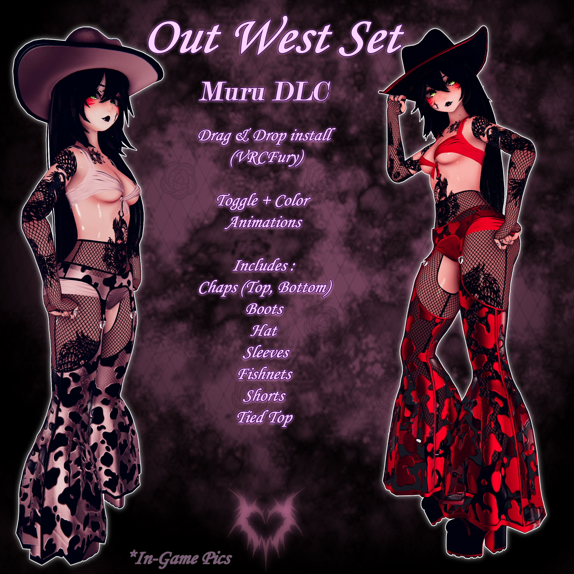 Muru Cowgirl DLC || Out West Set [Personal License]