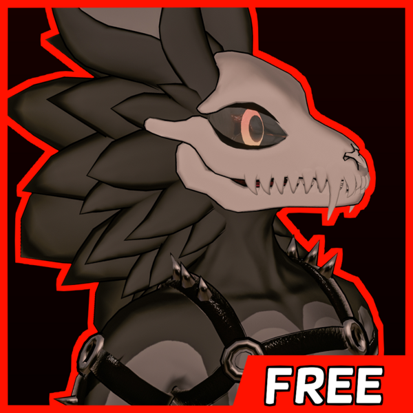 Skullbeast (FREE VRChat avatar)