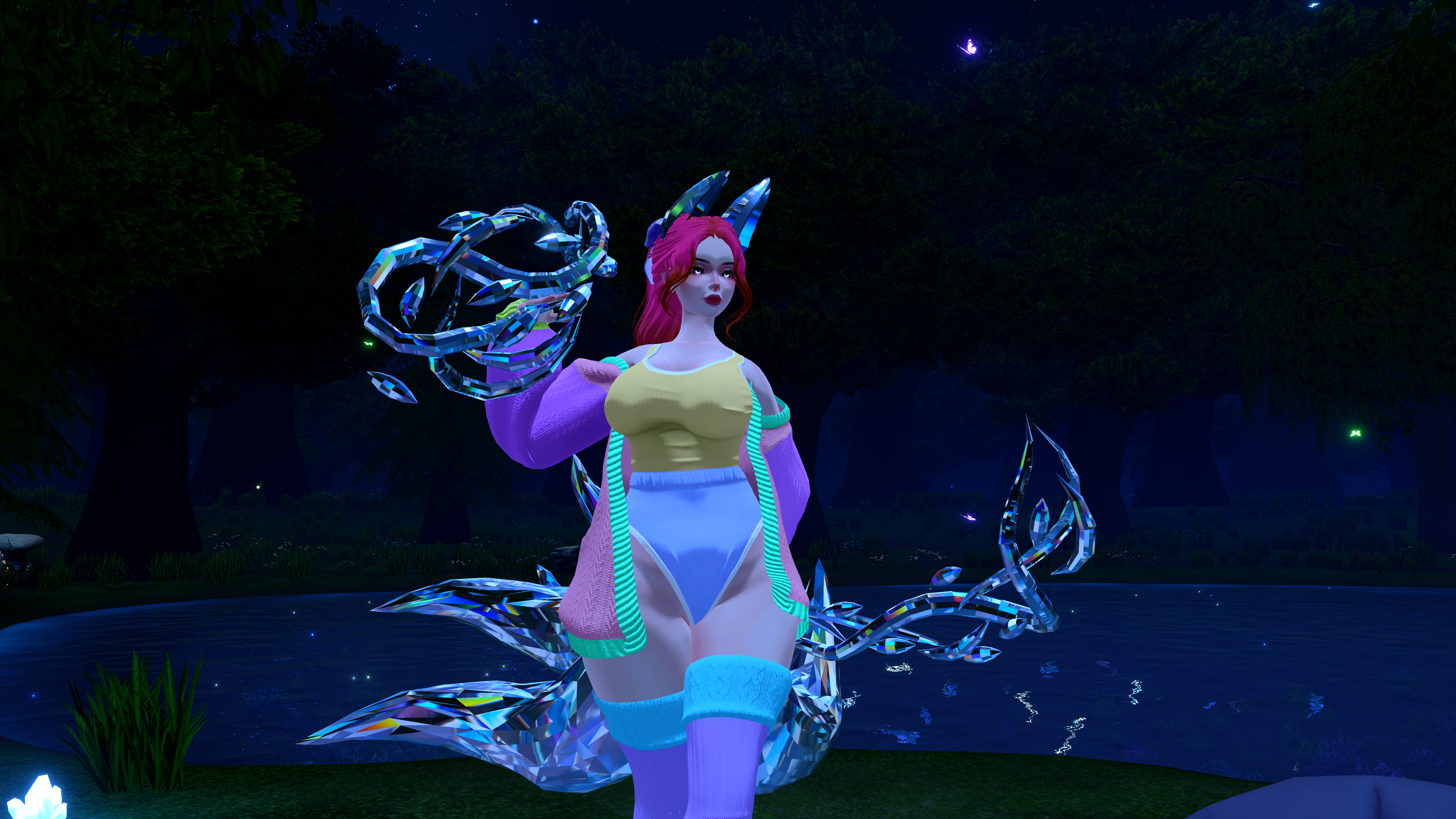 Kazumi the Comfy Crystal Kitsune