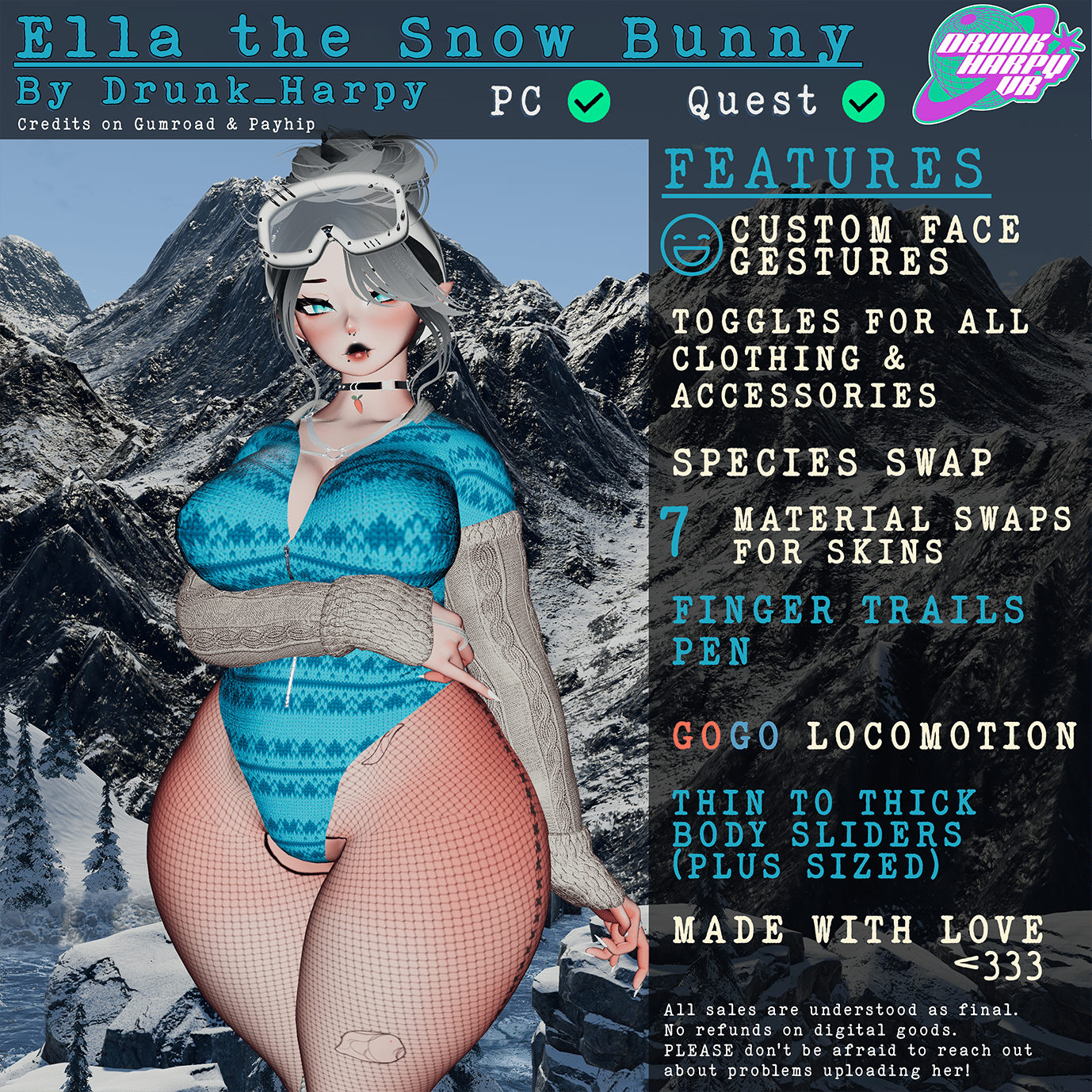 ELLA THE SNOW BUNNY