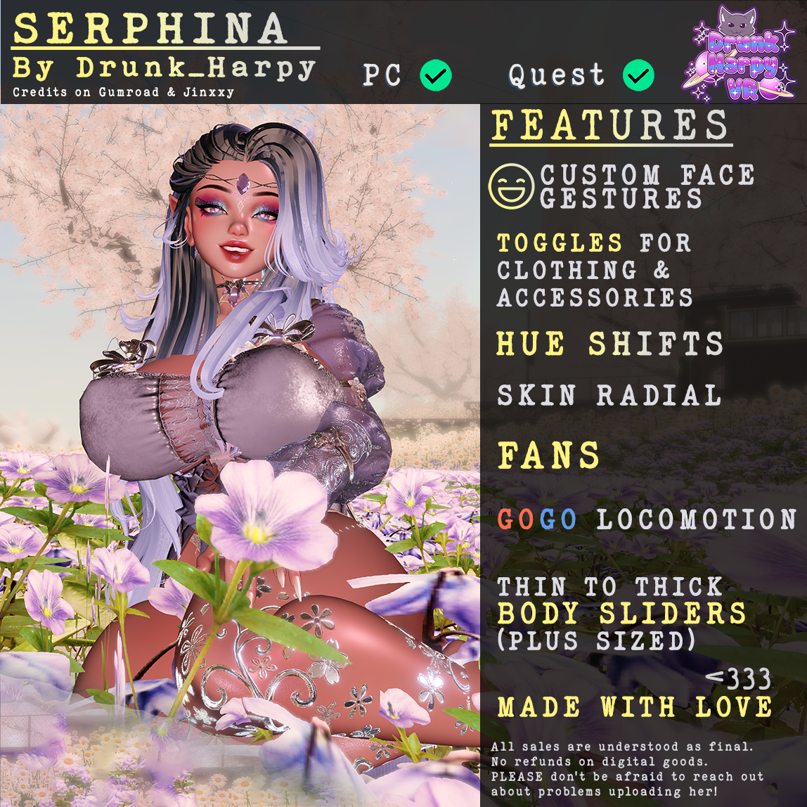 Seraphina 3.0 Plus Sized PC/Quest