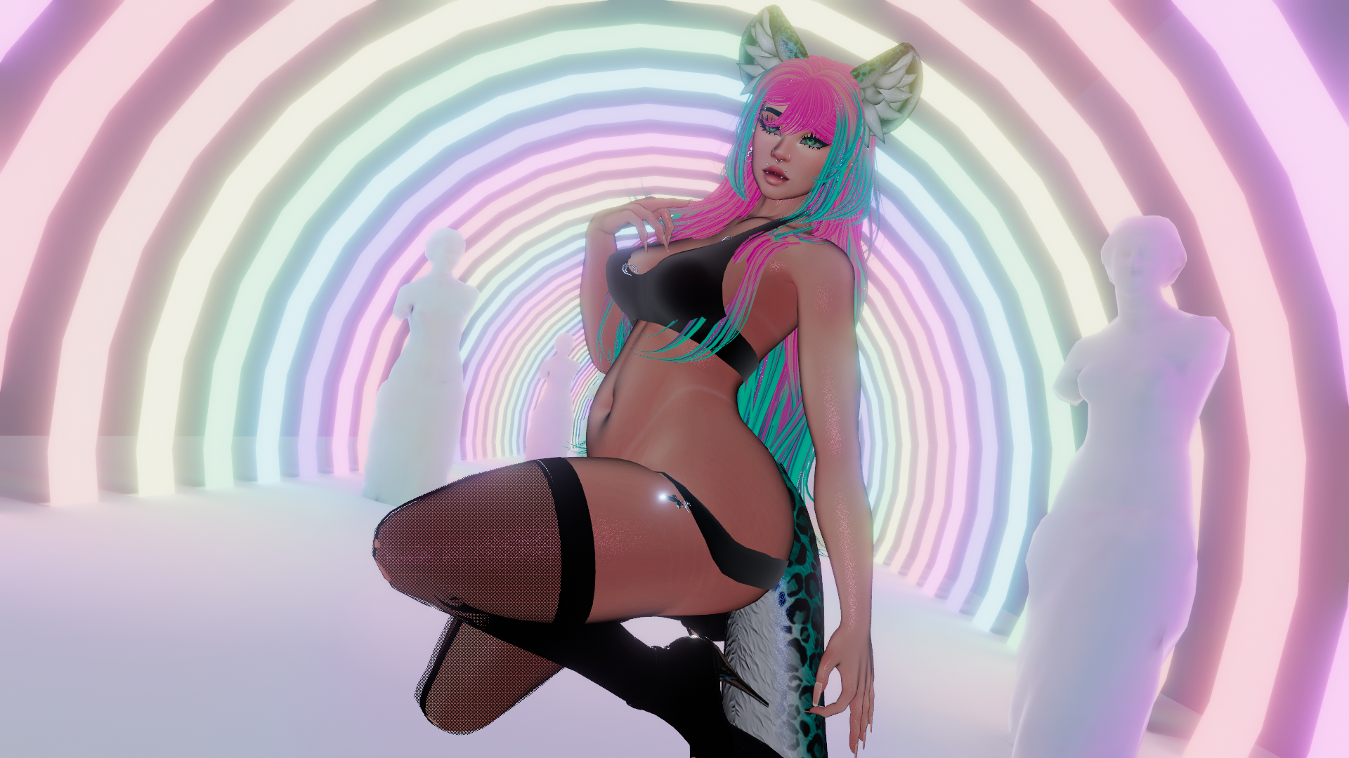Laura the Snowleopard (human version included) PC-Quest-Opti