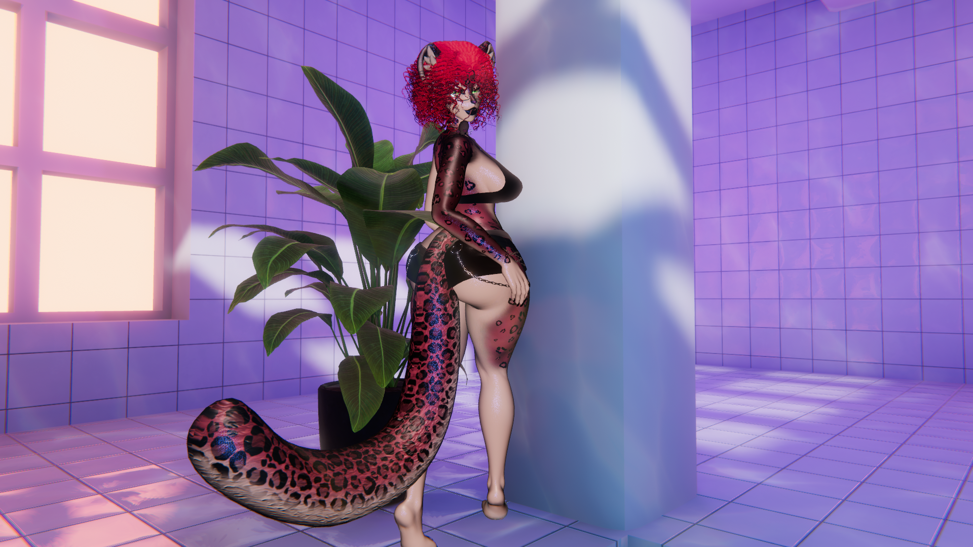 Laura the Snowleopard (human version included) PC-Quest-Opti