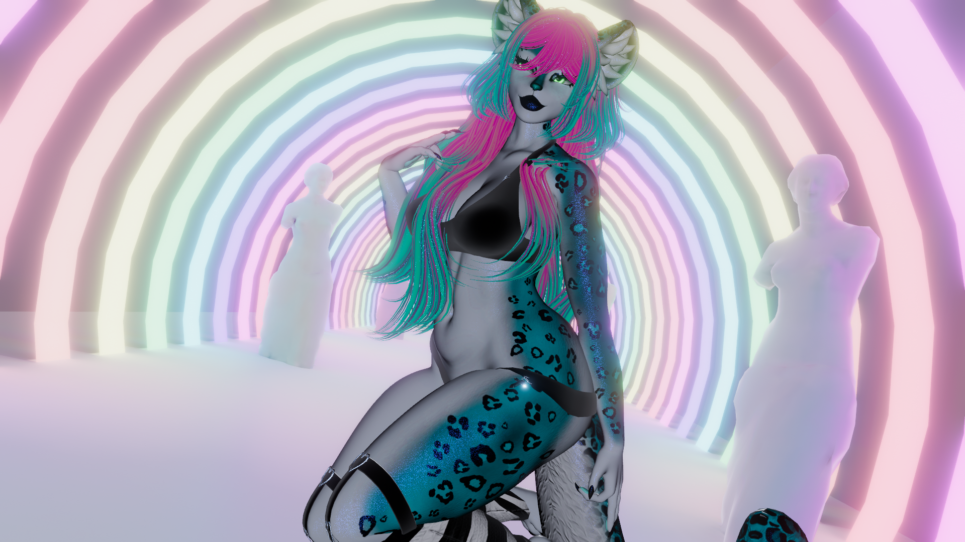 Laura the Snowleopard (human version included) PC-Quest-Opti