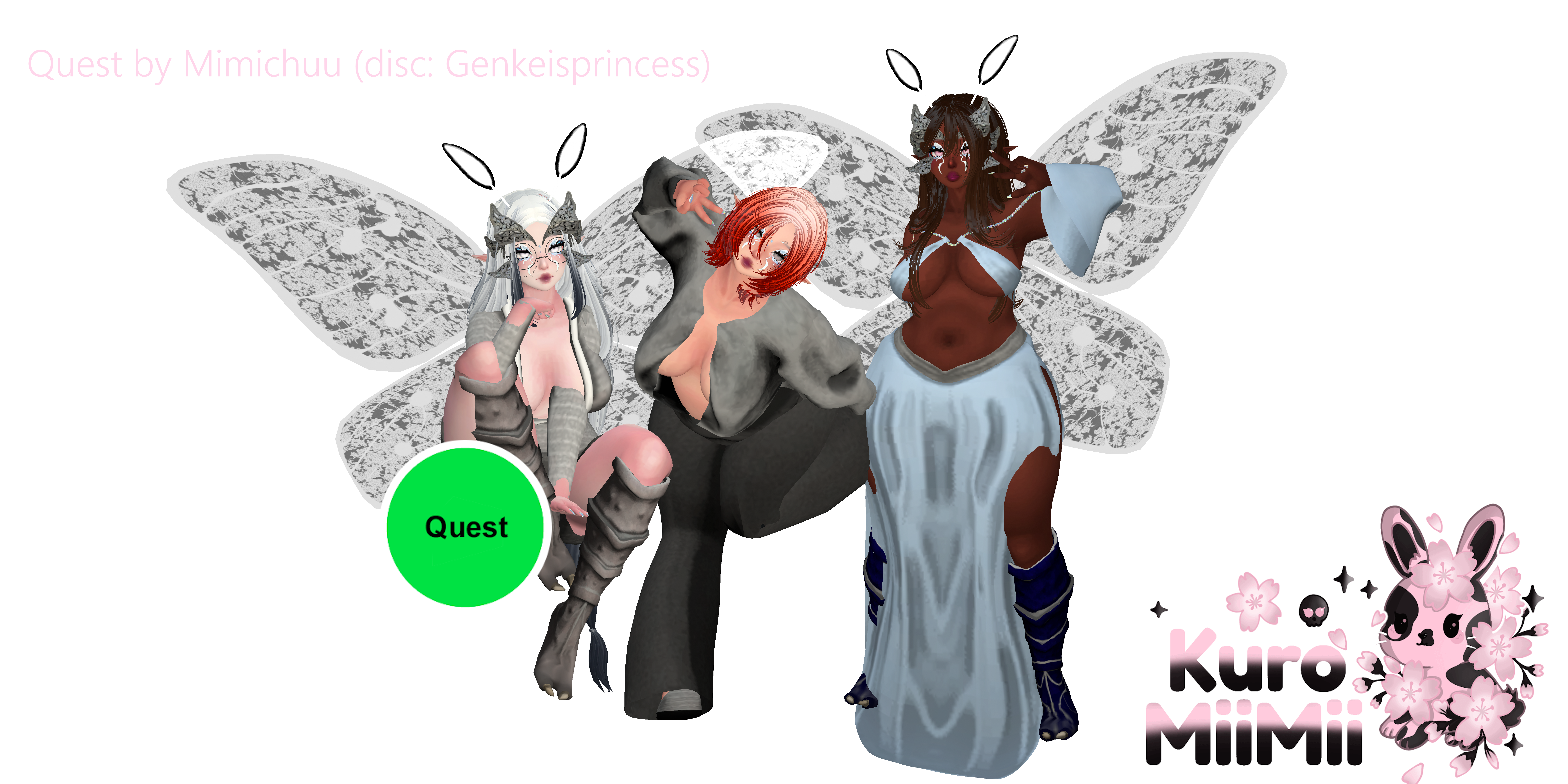 Aruna - Ghost Moth PC/Quest/Facetracking/SPS/GOGO