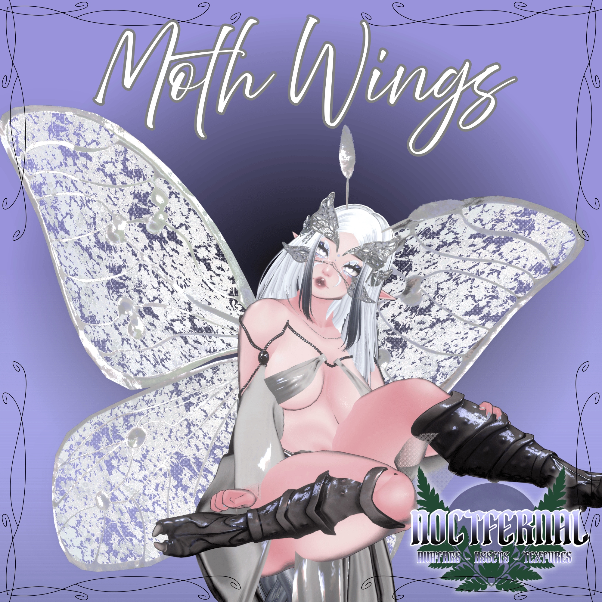 Lace Moth Wings