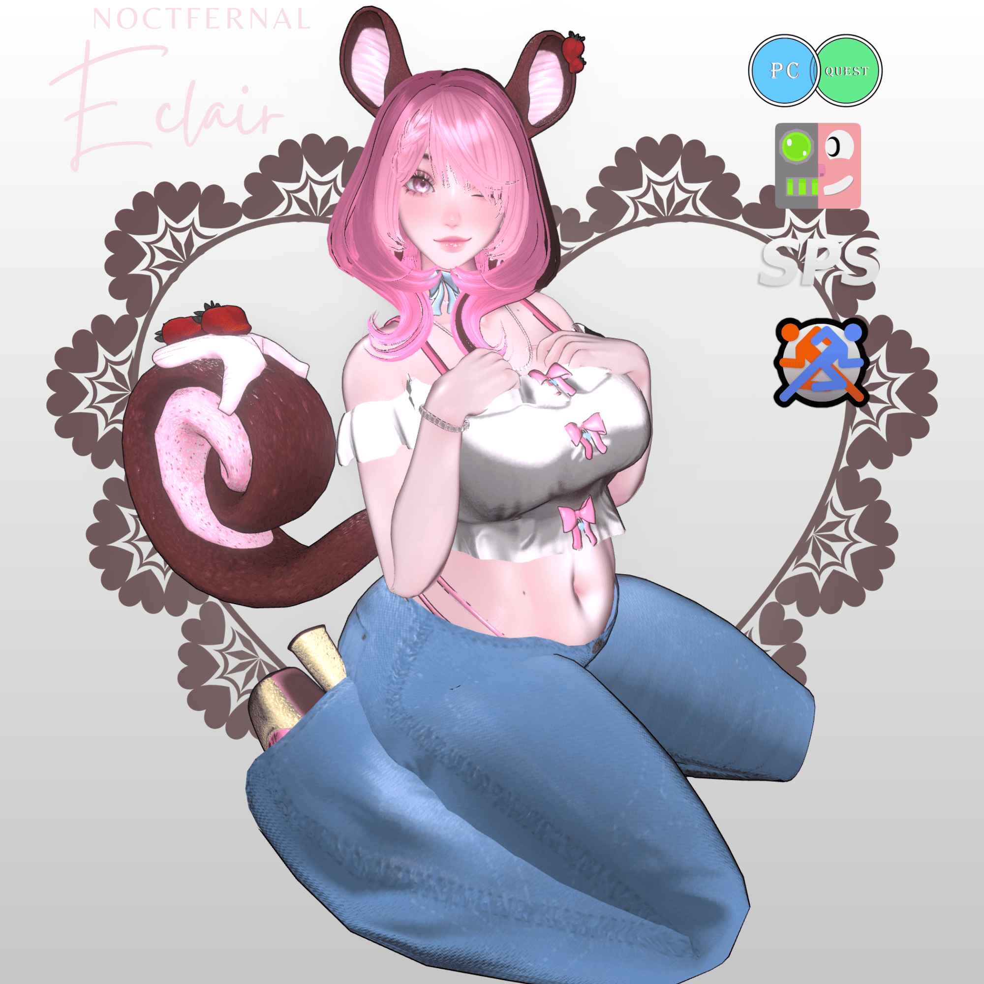 ECLAIR THE SWISS ROLL - PC/QUEST/SPS/FACETRACKING/GOGO/LIMBSCALER