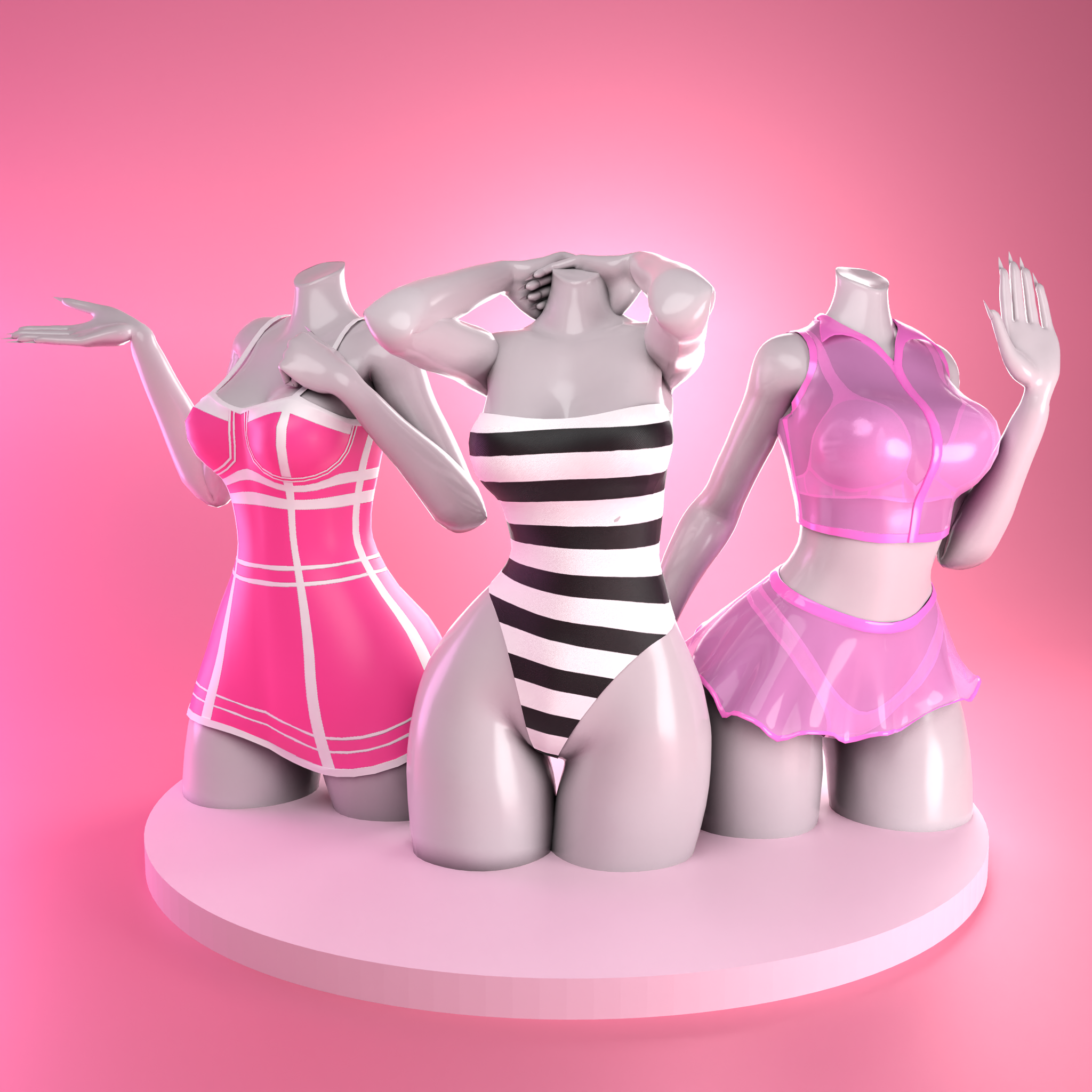 Pretty In Plastic Outfit Pack