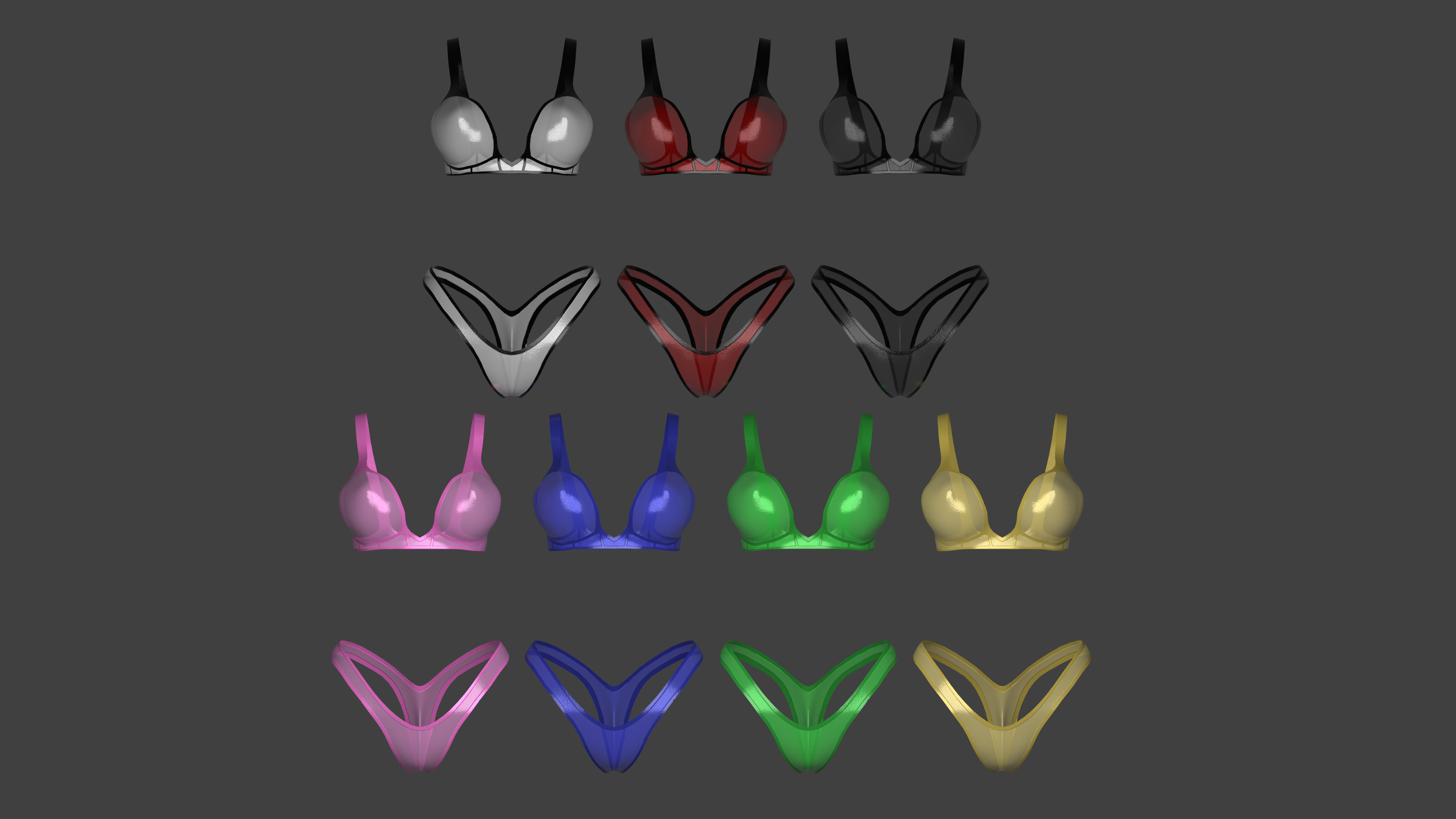 Pretty In Plastic Outfit Pack