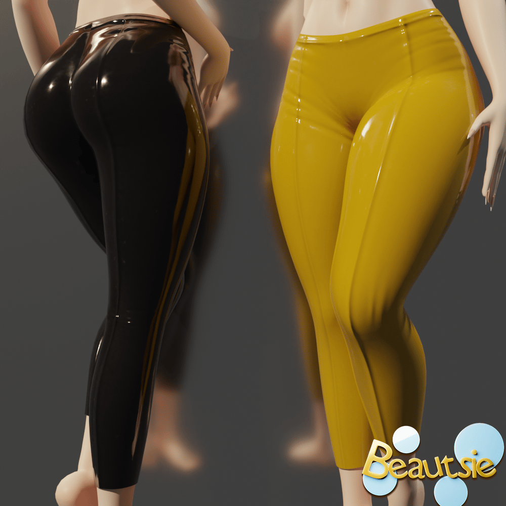 .:Beautsie:. Latex Trousers 