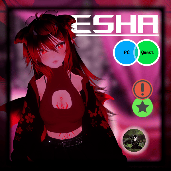 | Esha | (PC & Quest + FallBack)(GoGoLoco)(SPS&Lollipop) 🔴