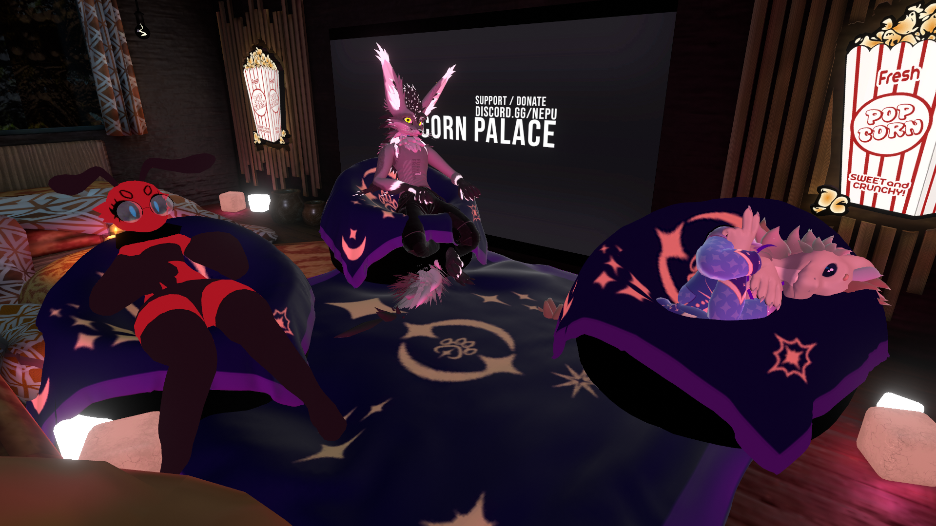 🌙 Dreambean Lounger – VRChat Bean Bag Chair